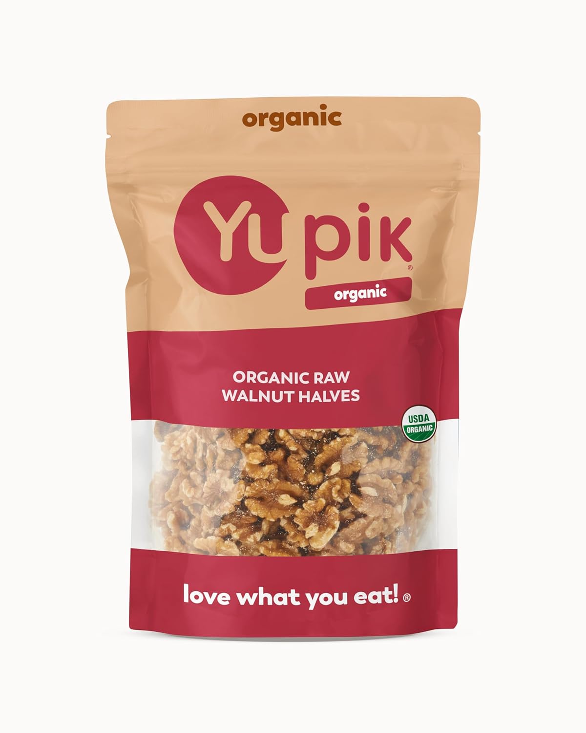 yupik organic raw california walnuts halves kosher gluten-free non-gmo vegan unsalted unroasted