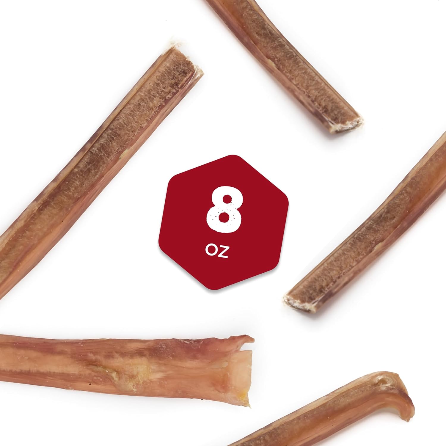 Best Bully Sticks 4 inch bully sticks for small dogs - 8 oz pack - natural, grain-free, rawhide-free