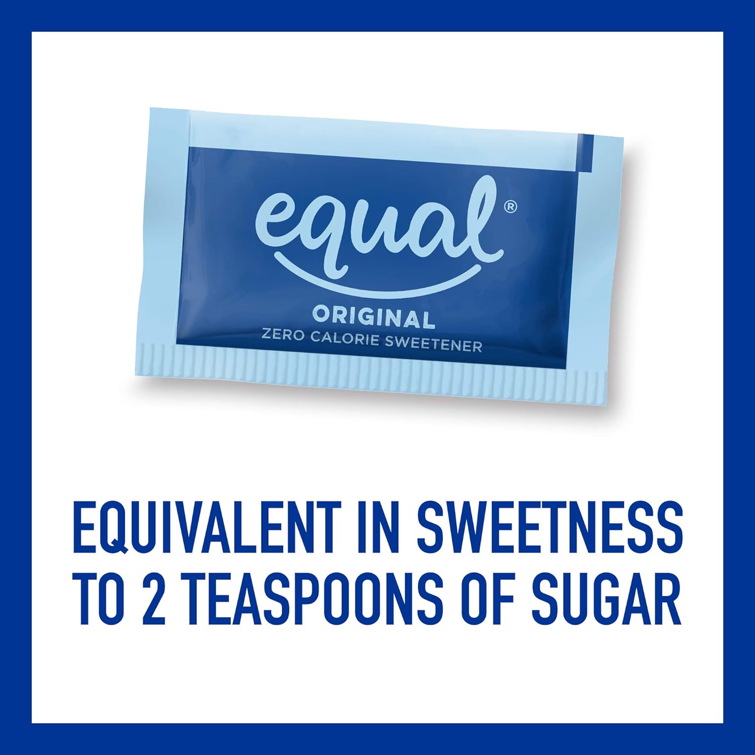 equal 800-count sweetener packets aspartame acesulfame-k sugar alternative zero calorie erythritol free