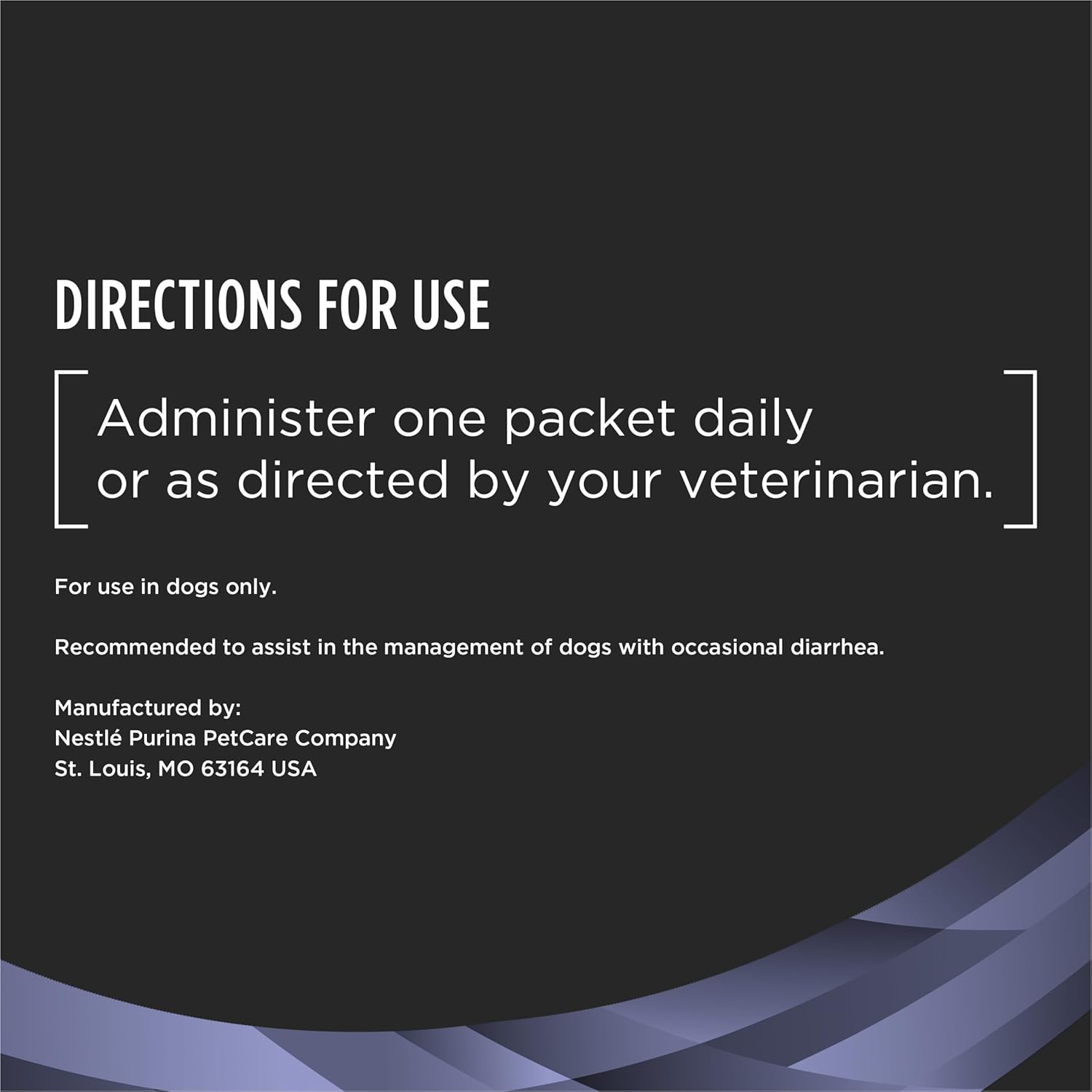 Purina Pro Plan Veterinary Supplements FortiFlora Daily Probiotics for Dogs, 30 count, supports digestive gut health and diarrhea relief