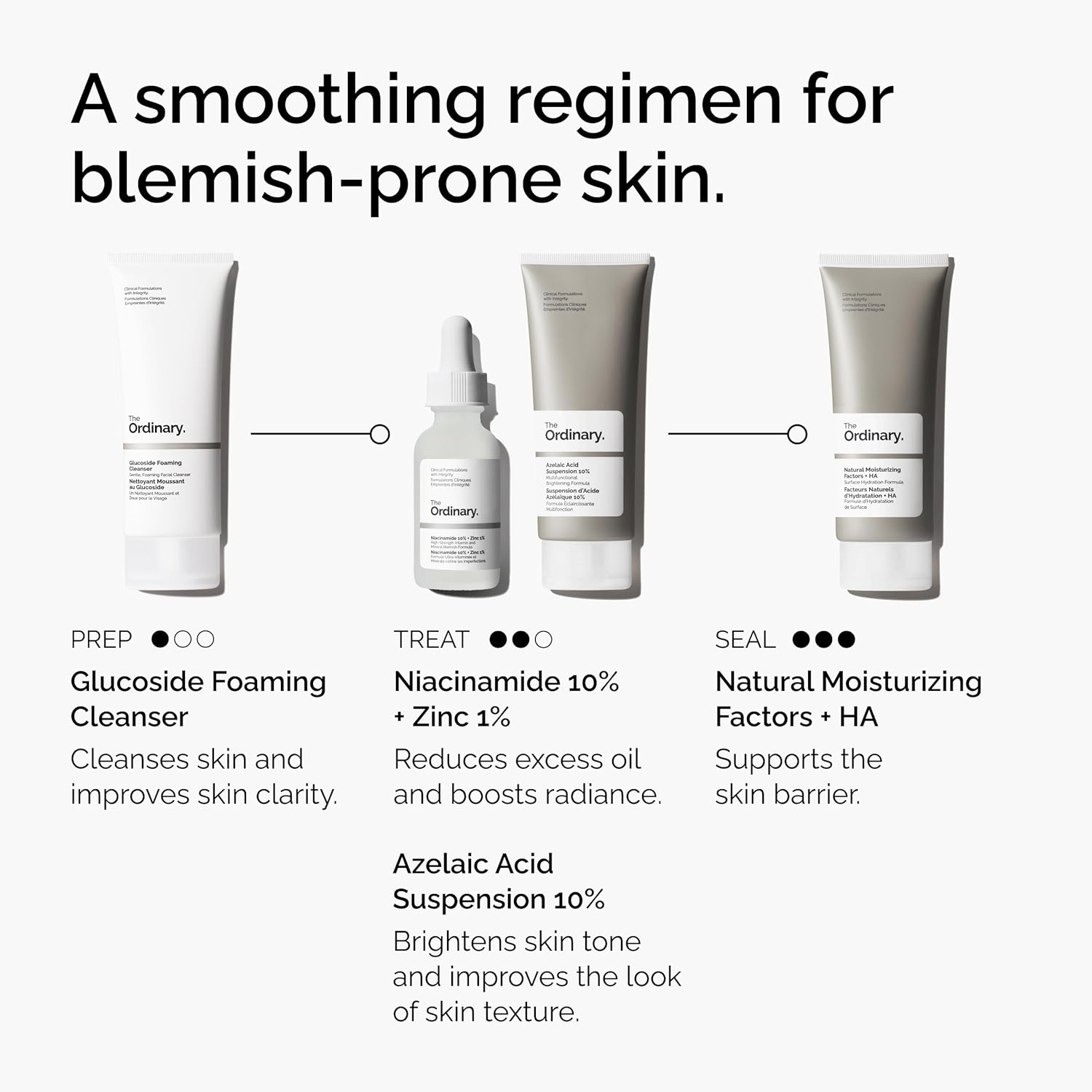 Ordinary Azelaic Acid Suspension 10% for uneven and blemish-prone skin, 30ml