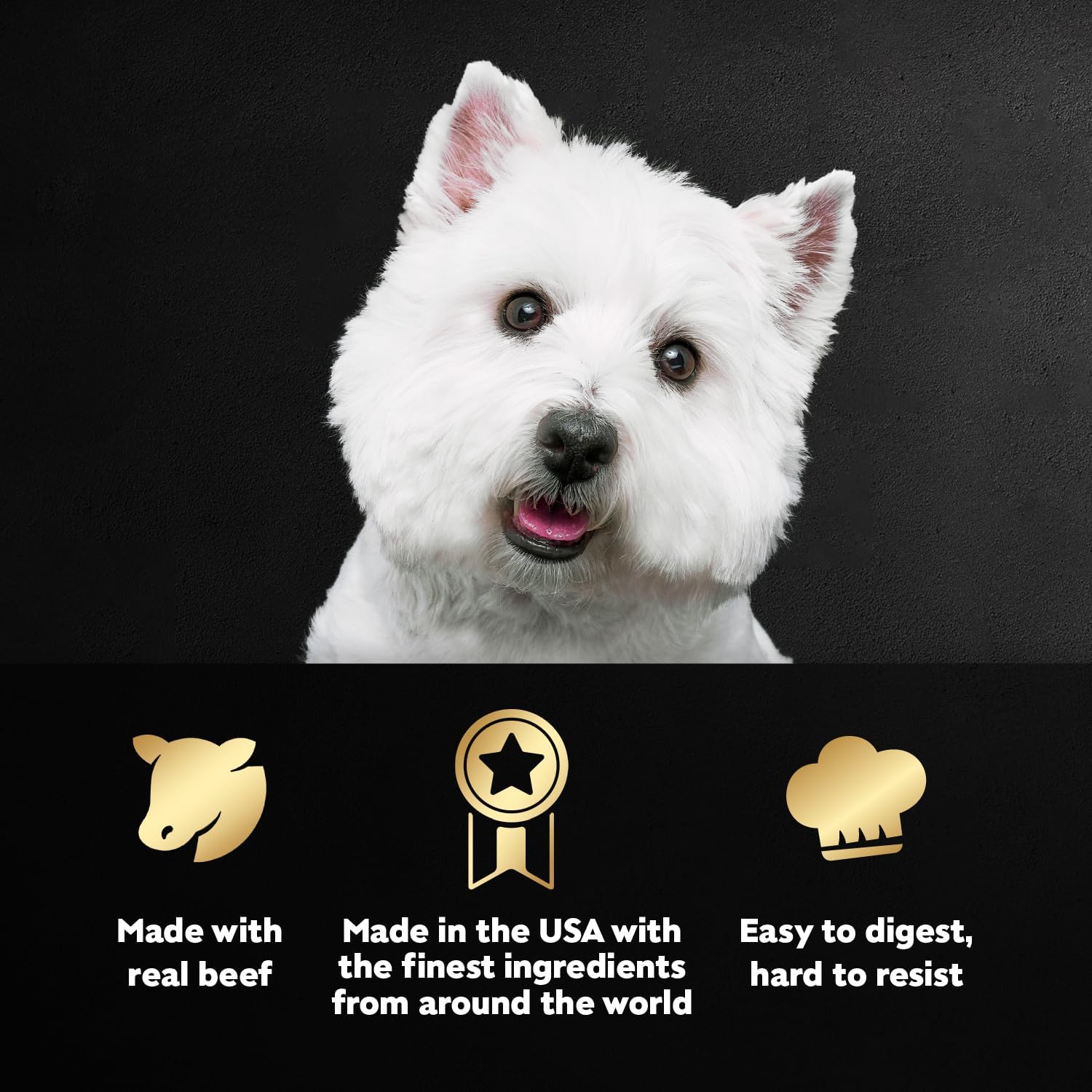 cesar steak lovers variety pack adult wet dog food real meat 36 count 3.5 oz easy peel trays