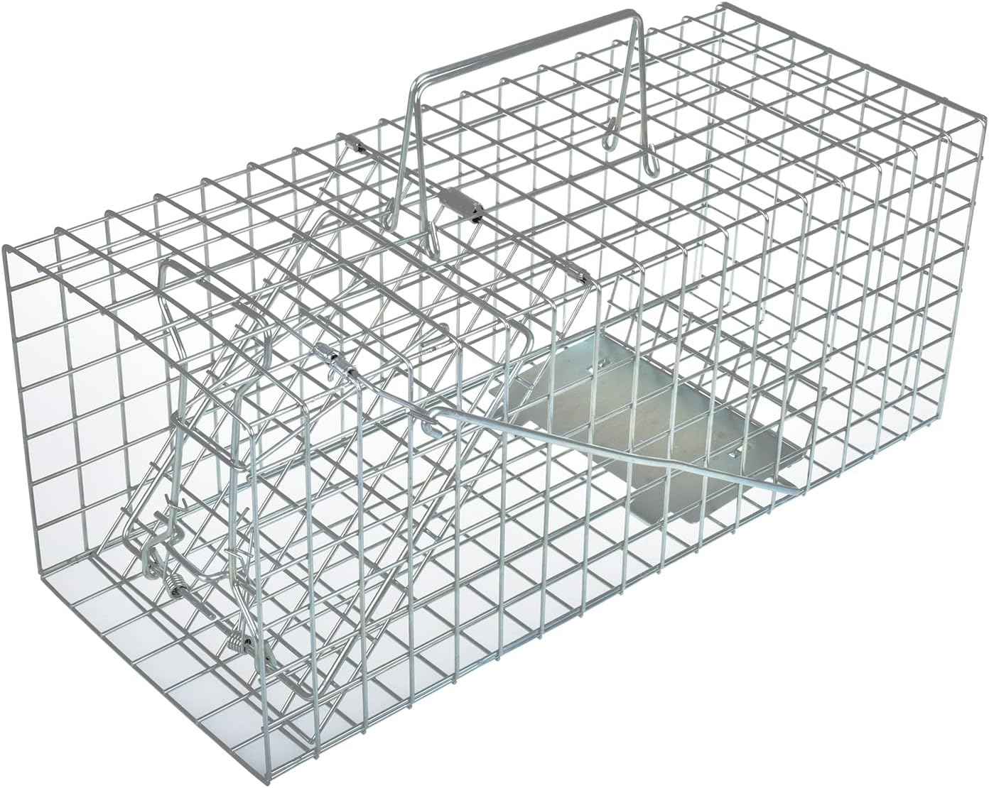 Live Squirrel Trap Heavy Duty Humane Animal Cage Trap (No Assembly Required)