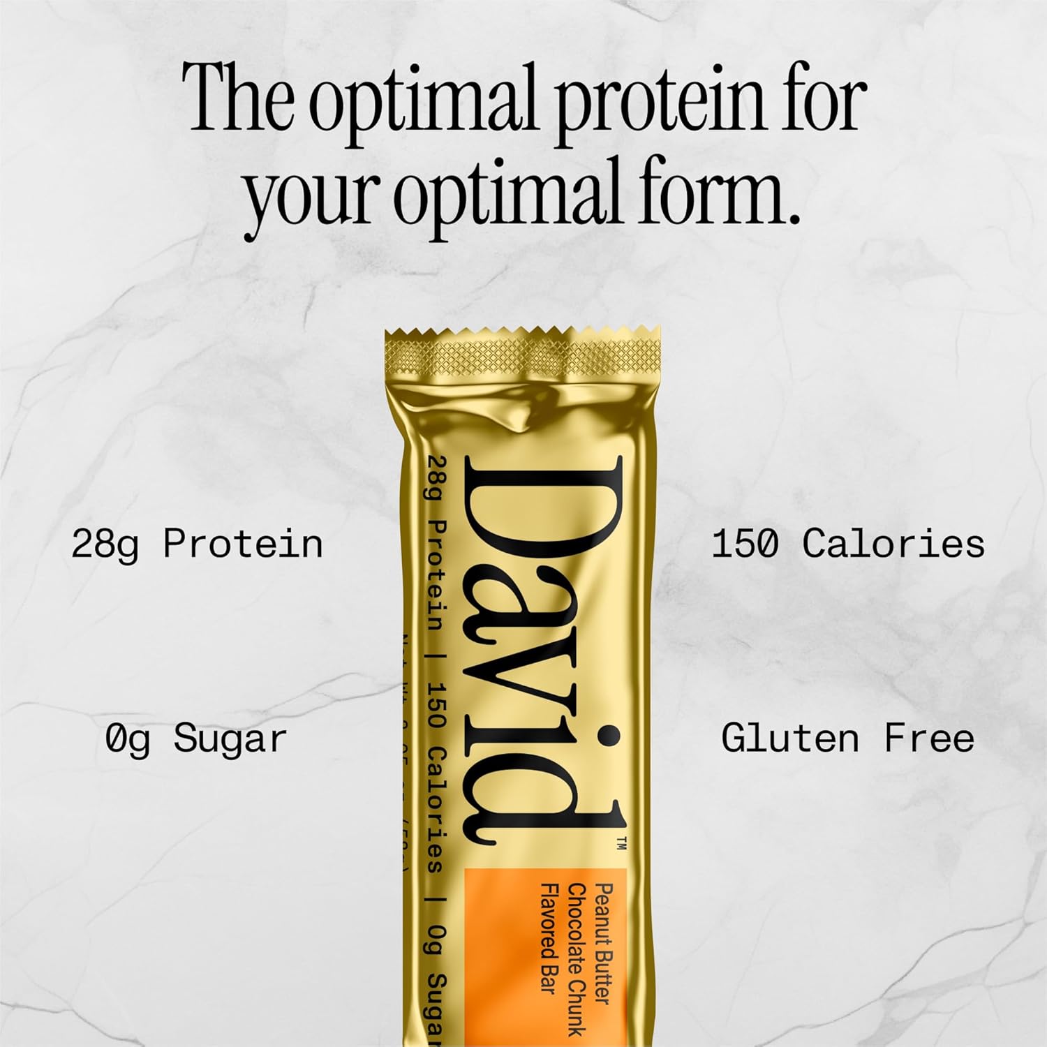 david high protein bars no sugar peanut butter chocolate chunk flavor 28g protein low carb gluten free