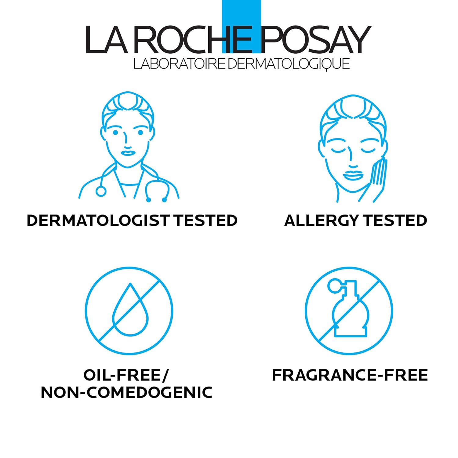 La Roche-Posay Toleriane Hydrating Gentle Face Cleanser, 200ml, Daily Face Wash for Dry Skin, Fragrance Free