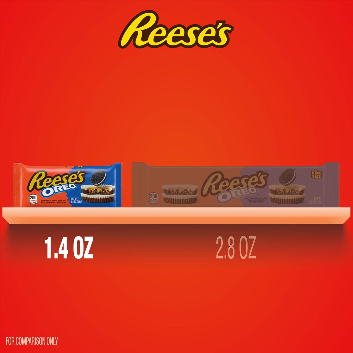 reeeses oreo milk chocolate white creme peanut butter cups bulk 24 count 1.4 oz