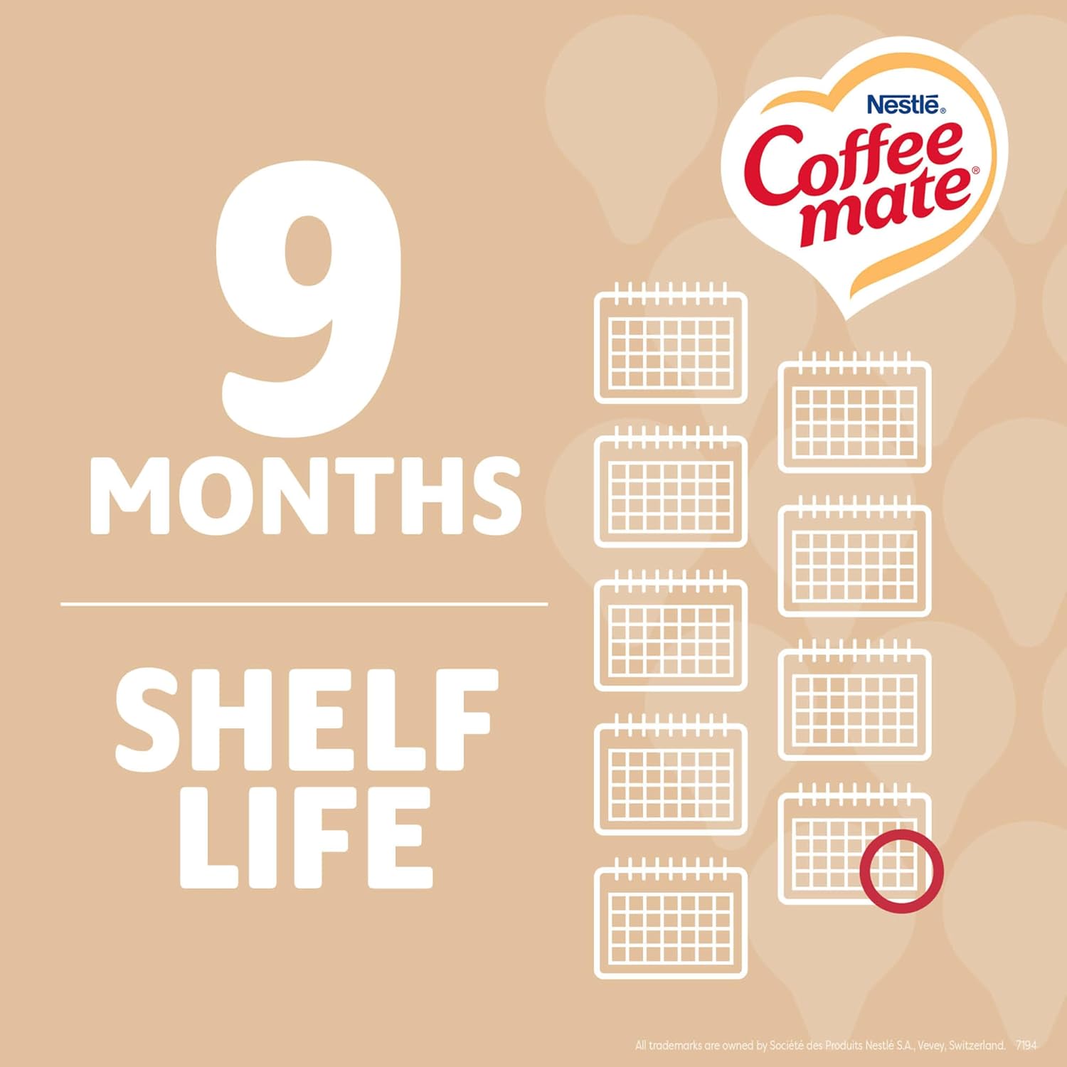 Nestle Coffee mate Original Non Dairy Liquid Creamer Singles 0.375 fl oz Tubs Pack of 360