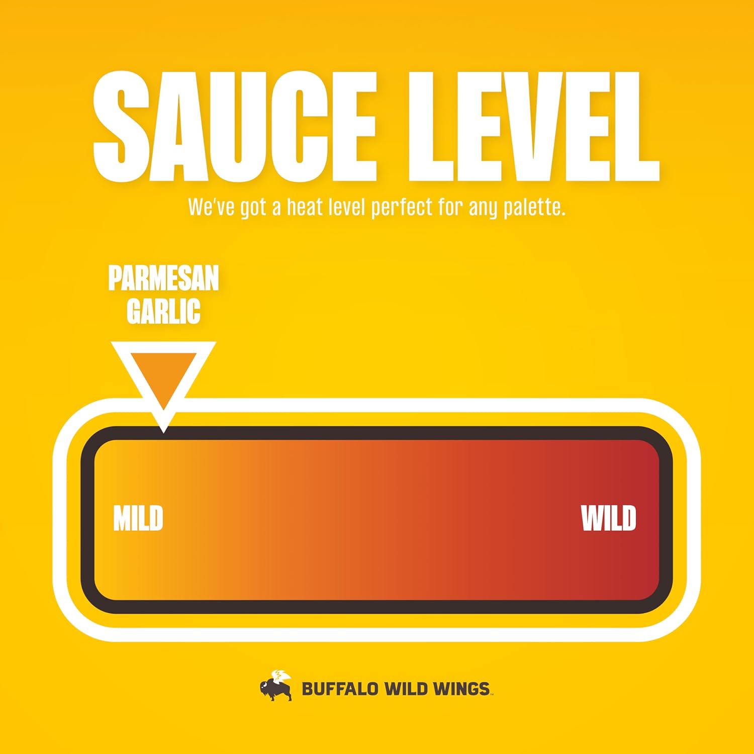 Buffalo Wild Wings Parmesan Garlic Sauce, 12 fl oz, Italian Herbs, Parmesan Cheese, Garlic, Dipping Sauce, Marinade, Topping, Seasoning
