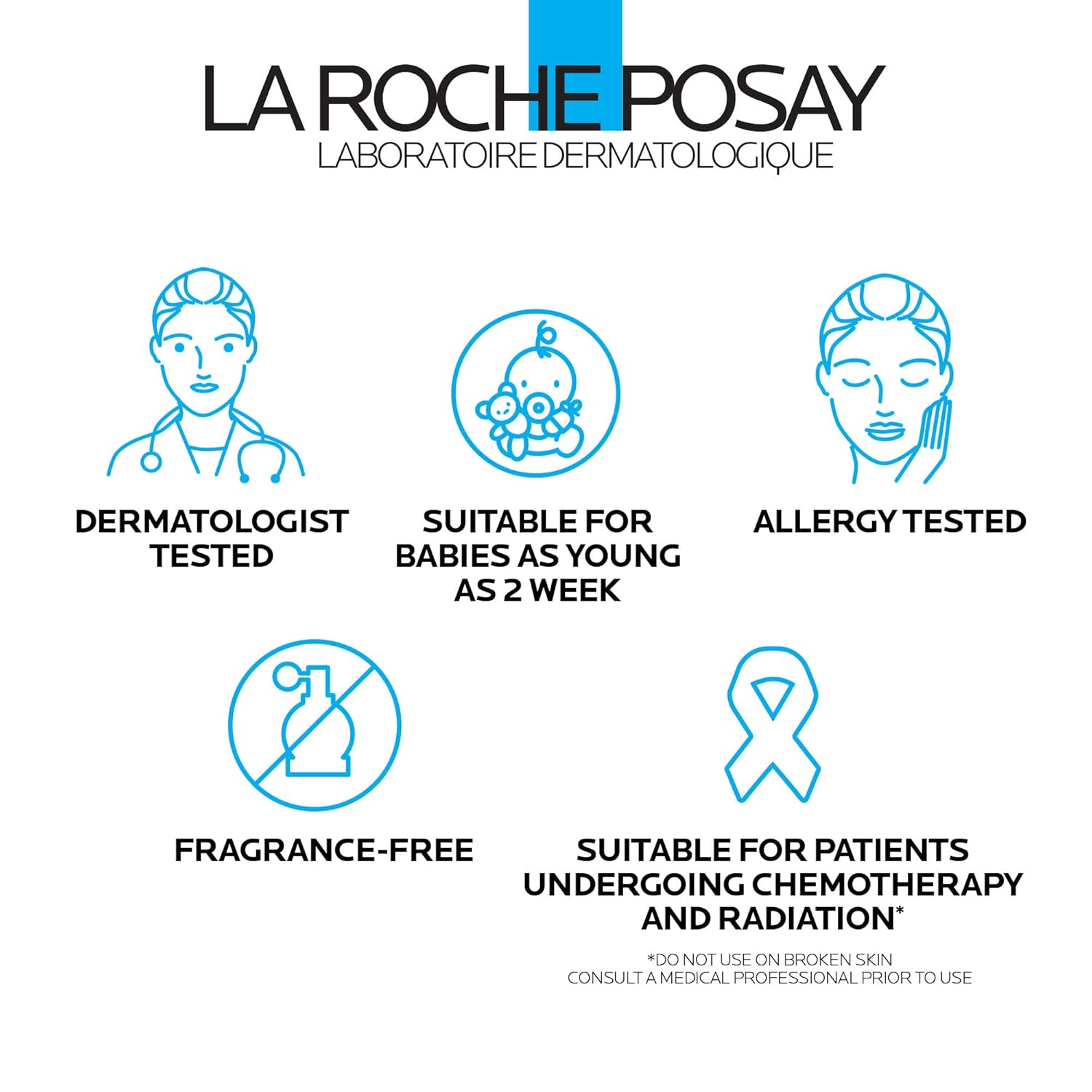 la-roche-posay cicaplast balm b5, 40ml or 100ml, soothing multi-purpose cream for dry & irritated skin