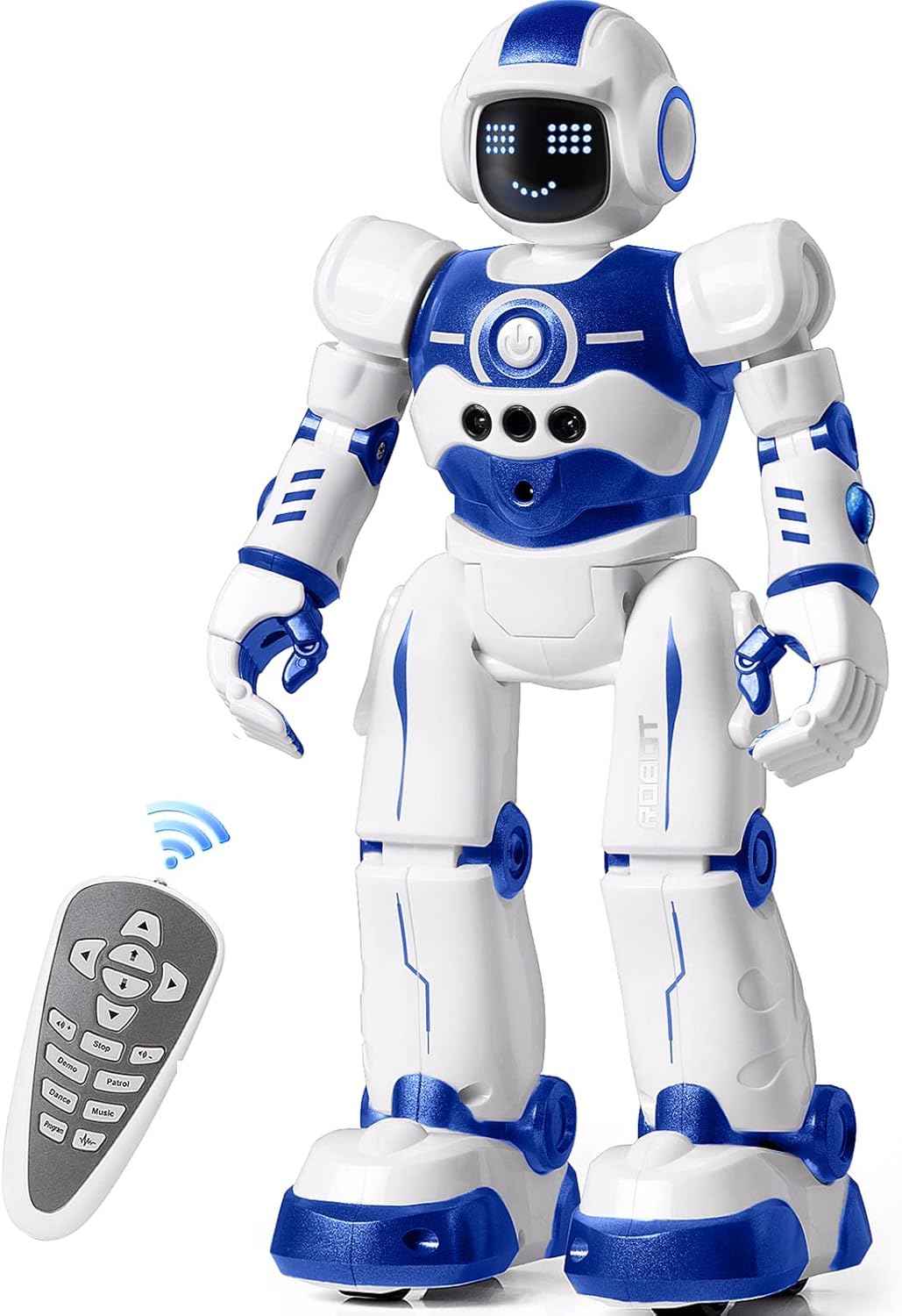 EduCuties Robot Toys for Kids,Programmable Remote Control Smart Walking Dancing Robot Toy with Gesture & Sensing for Age 4 5 6 7 8 9 10 Year Old Boys for Birthday Present