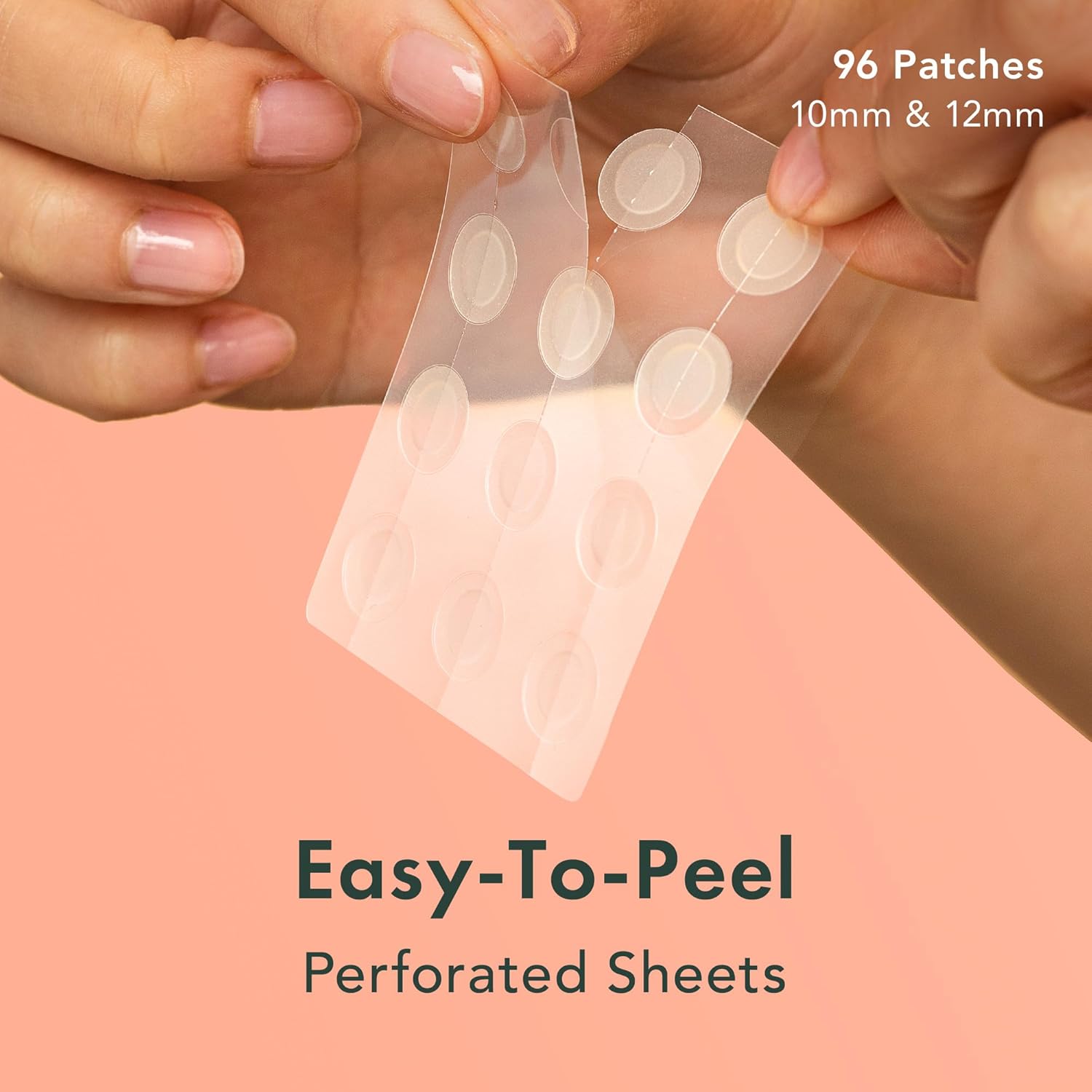 rael pimple patches, hydrocolloid acne spot cover, 2 sizes, korean skin care