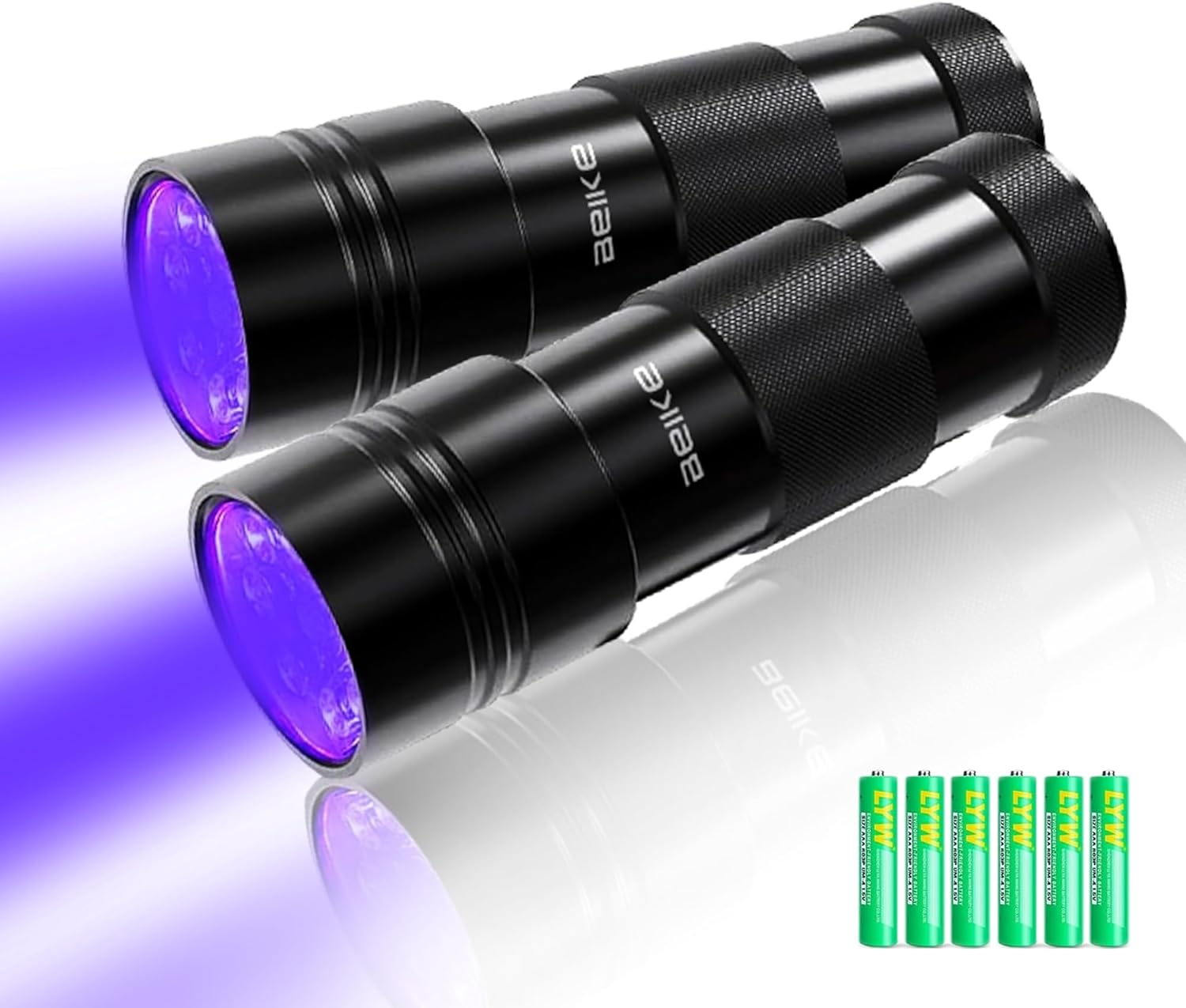 Blacklight Flashlight UV 12-LED Small Portable Mini for Hidden Stain Detection and Pet Urine