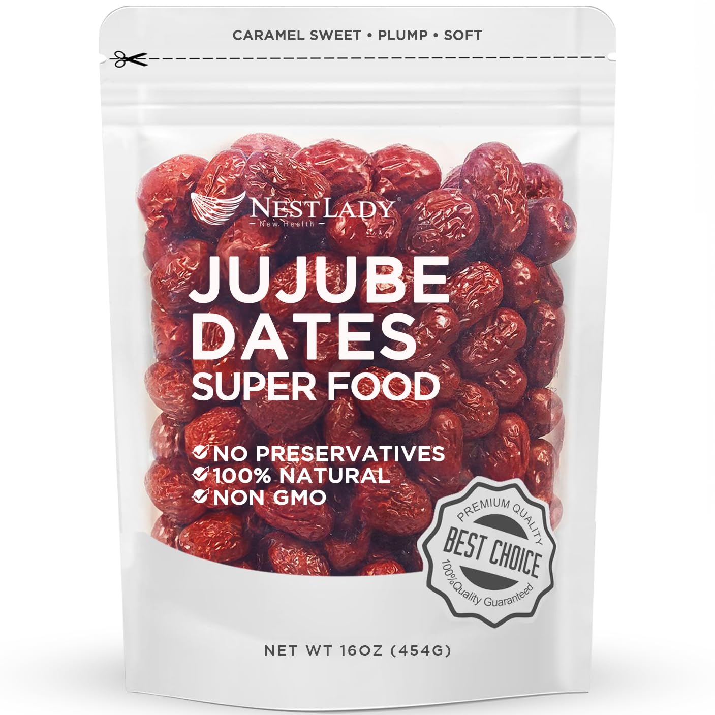 nestlady jujube dates 100 natural dried superfood king of fruits 454g