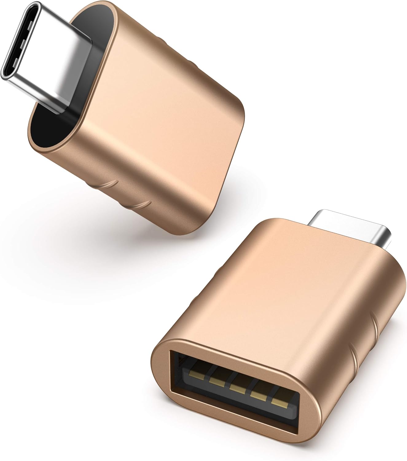 syntech usb c to usb adapter pack of 2 space grey thunderbolt 4 compatible with macbook pro air surface ipad