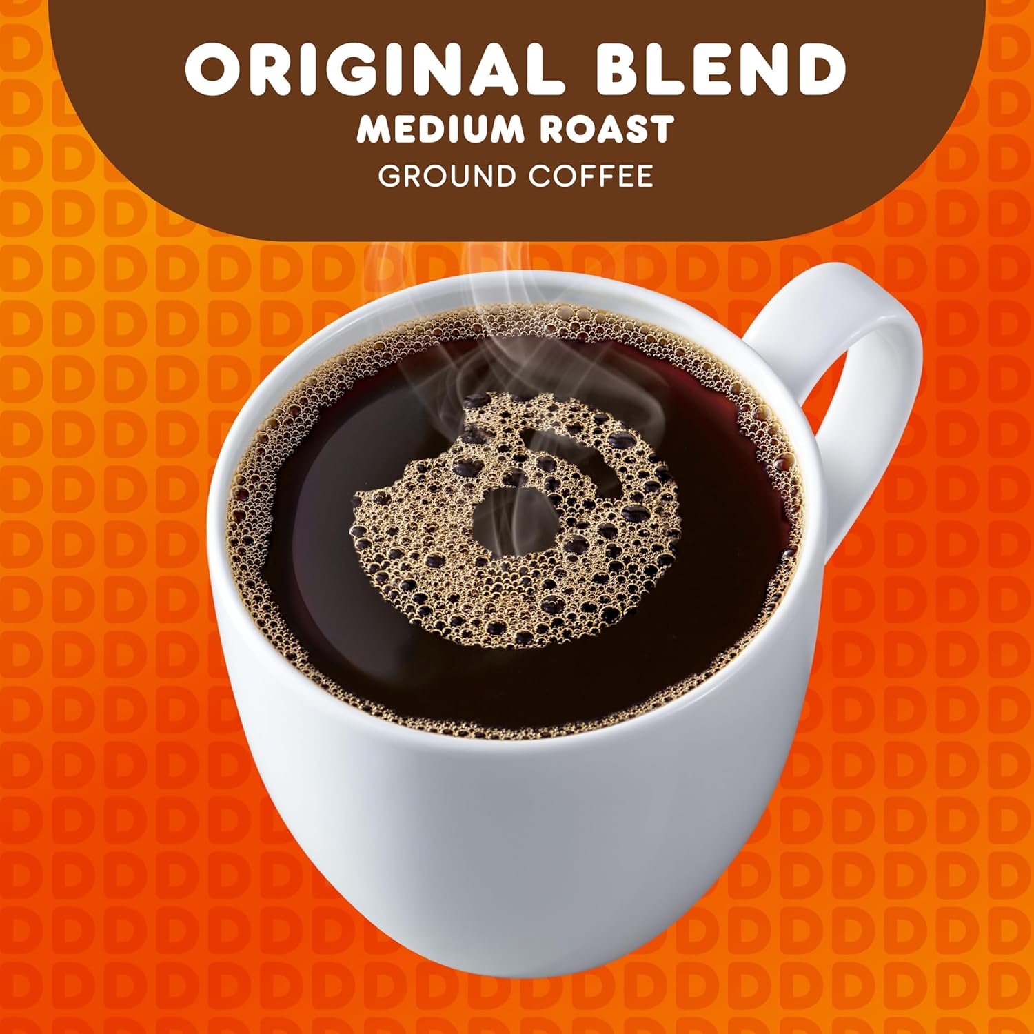 dunkin original blend coffee medium roast k-cup pods 10 count boxes pack of 6