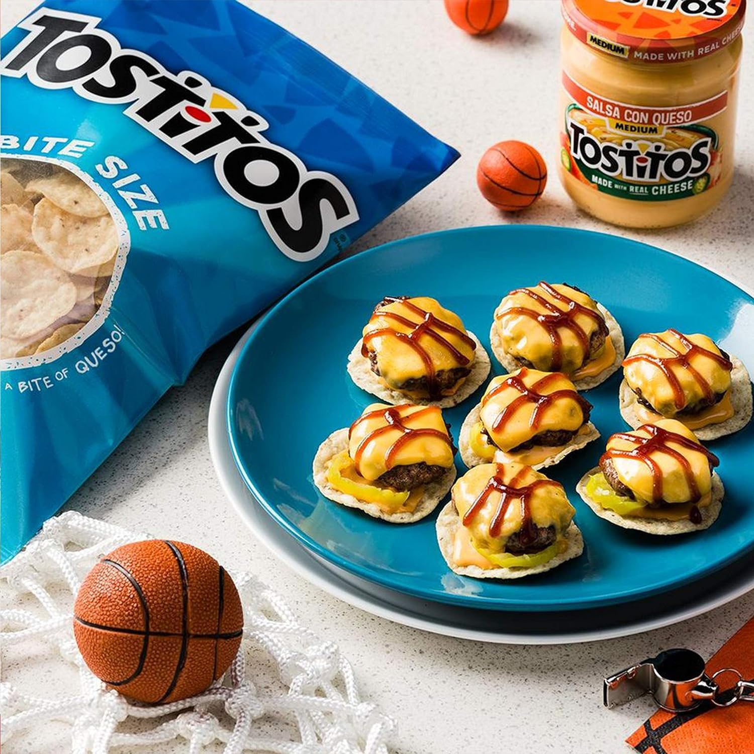 Tostitos Bitesize Rounds 1 Ounce Gluten-Free Tortilla Chips Pack of 40