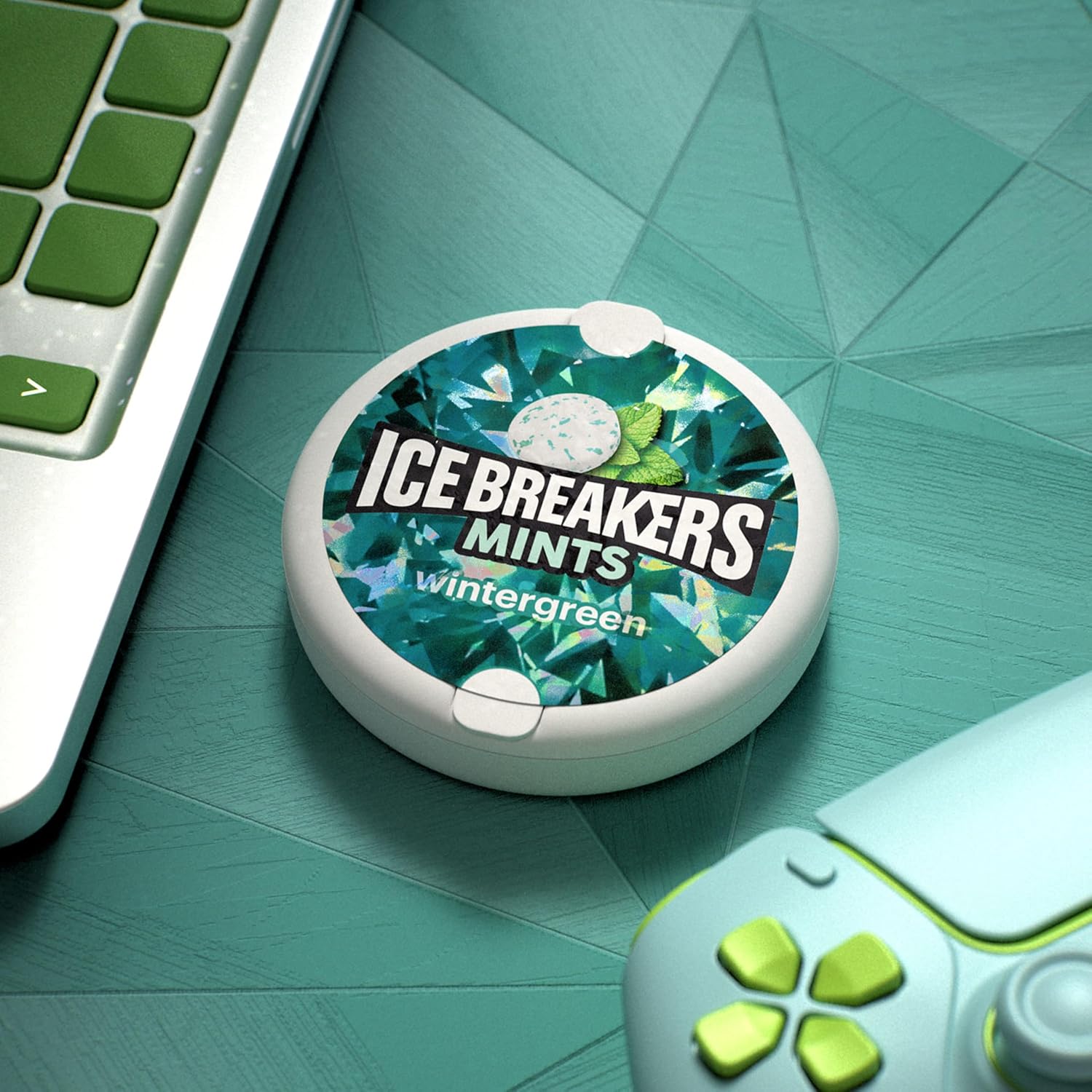 ice breakers wintergreen sugar free mints 1.5 oz 8 count tins for instant refreshment