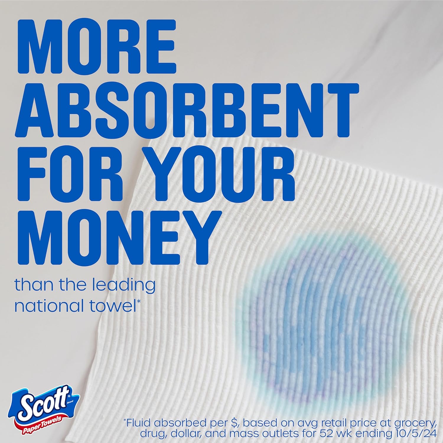 Scott Paper Towels, Choose-A-Sheet, 6 Double Rolls = 12 Regular Rolls (108 Sheets Per Roll) - Rayz Mart