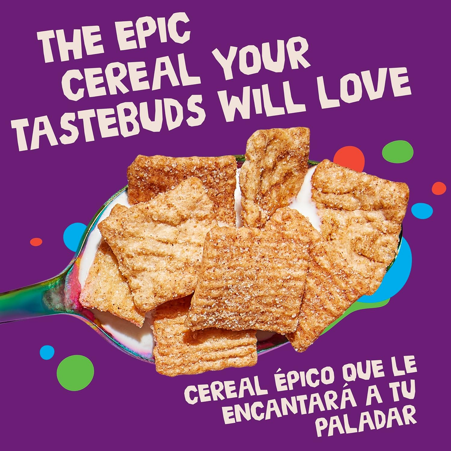 cinnamon toast crunch family size 18.8 oz crispy cinnamon cereal whole grain breakfast cereal