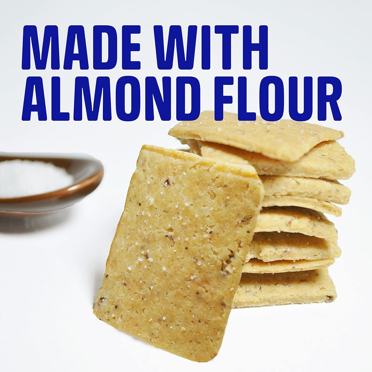 keto crackers almond flour low-carb snack variety pack sea salt cheddar cheese rosemary