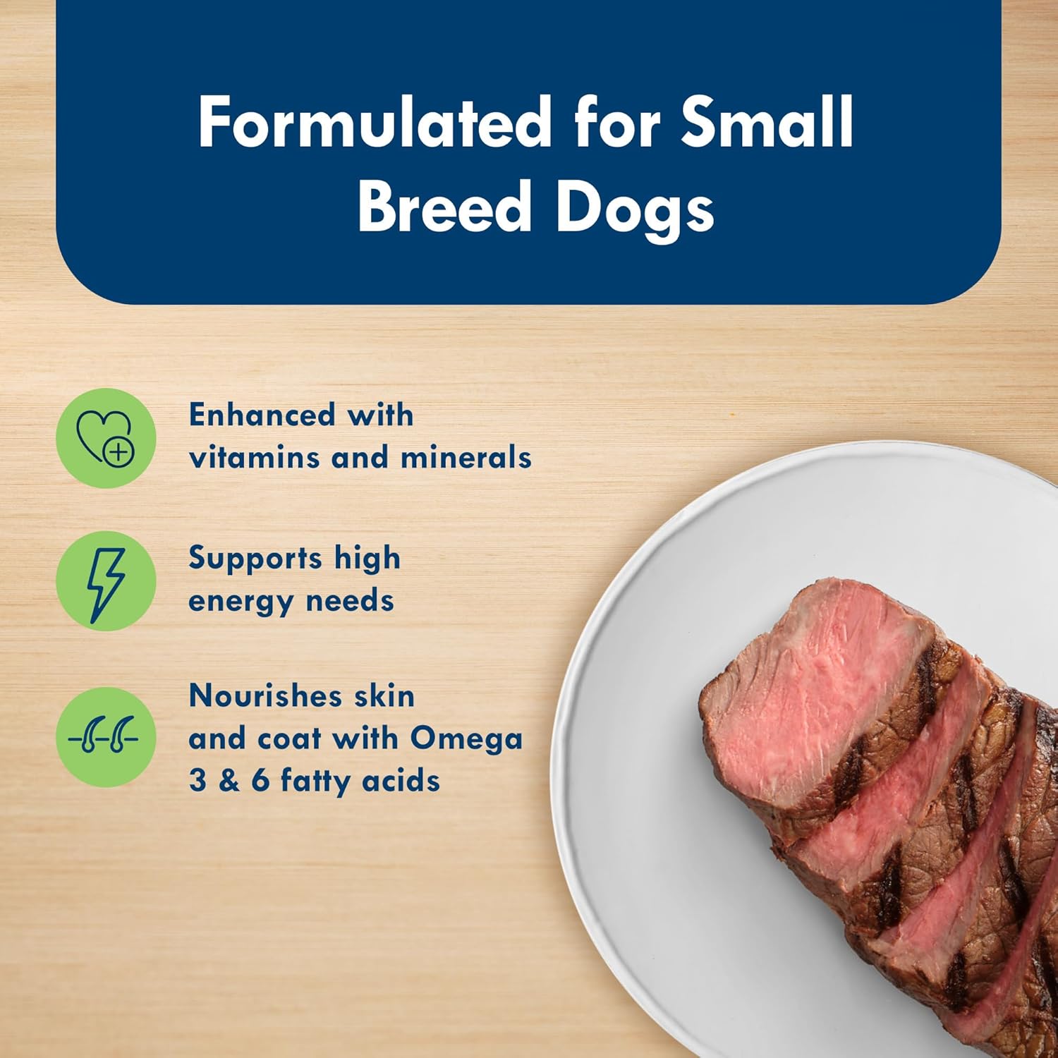 blue buffalo delights natural adult small breed wet dog food, variety pack, made with natural ingredients, filet mignon & new york strip recipe