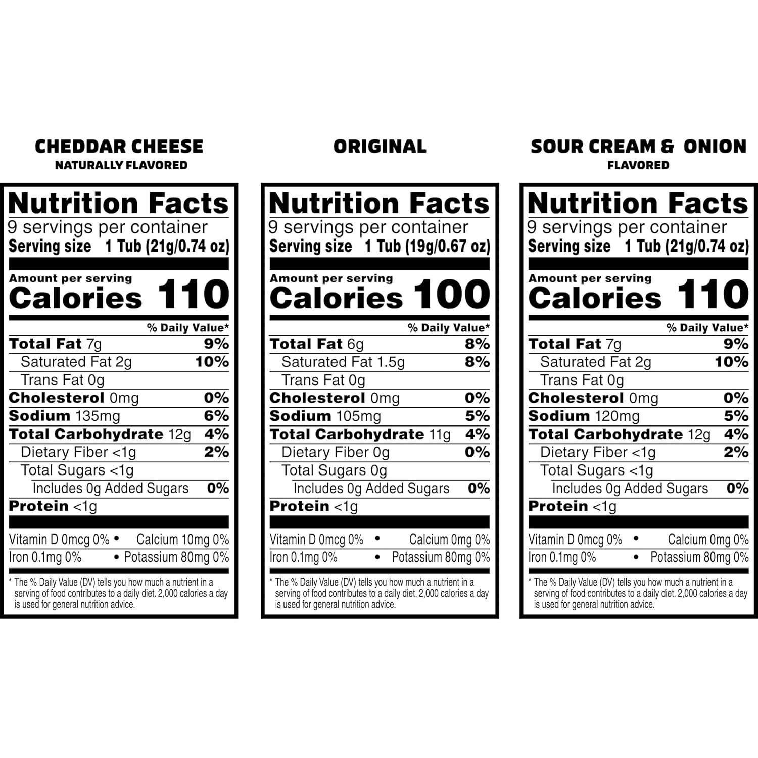 Pringles variety pack of 27 single-portion cups, 19.3oz box, includes cheddar cheese, original, and sour cream and onion flavors