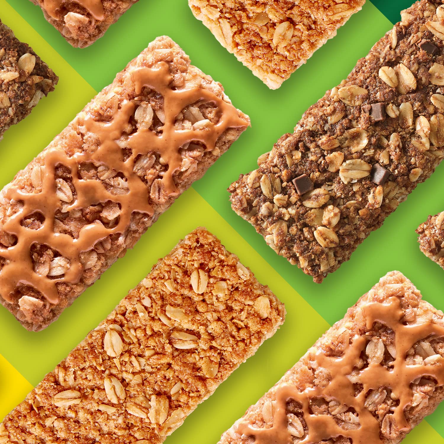 Nature Valley crunchy granola bars, oats n honey, peanut butter, and oats n dark chocolate, 60 bars, 44.7 oz