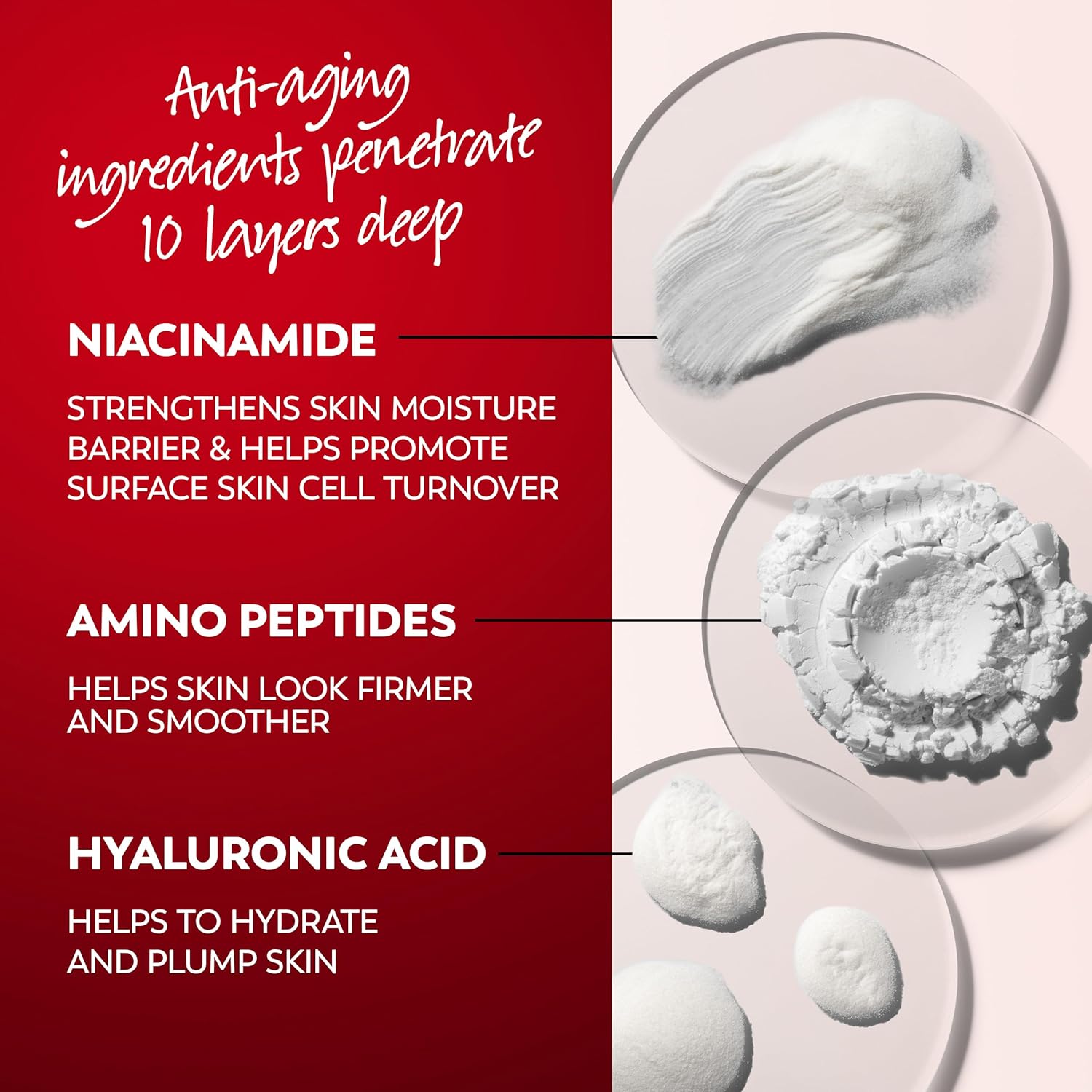 olay face moisturizer, regenerist micro-sculpting facial cream, women, 1.7 oz, anti-aging, hydration, firming skin care, hyaluronic acid, niacinamide, amino peptides