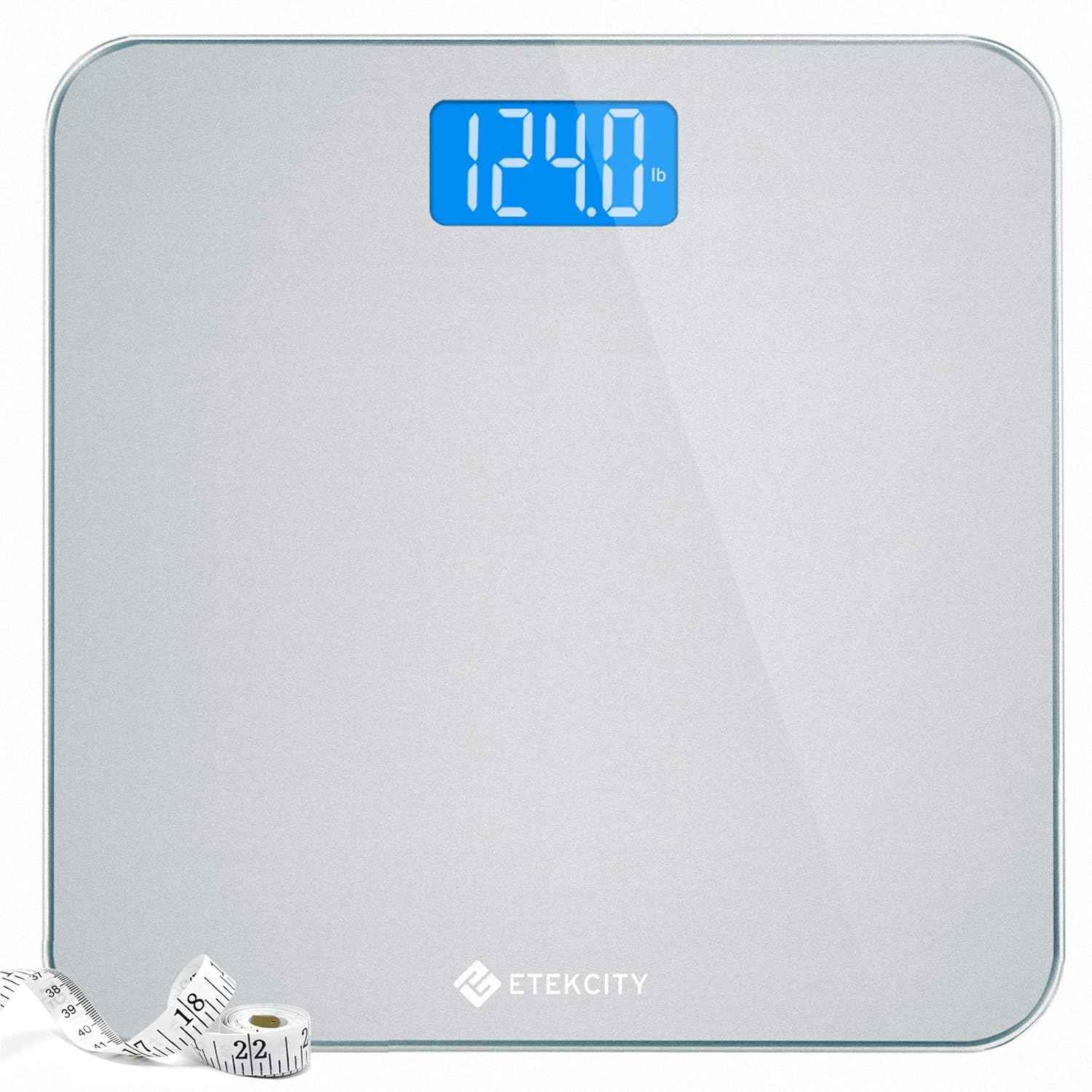 Etekcity FSA&HSA Eligible Smart Scale for Body Weight Fat, Digital Bathroom Weighing Machine for Accurate BMI Muscle Mass Composition, Home Use Apple Health Compatible Fitness Equipment