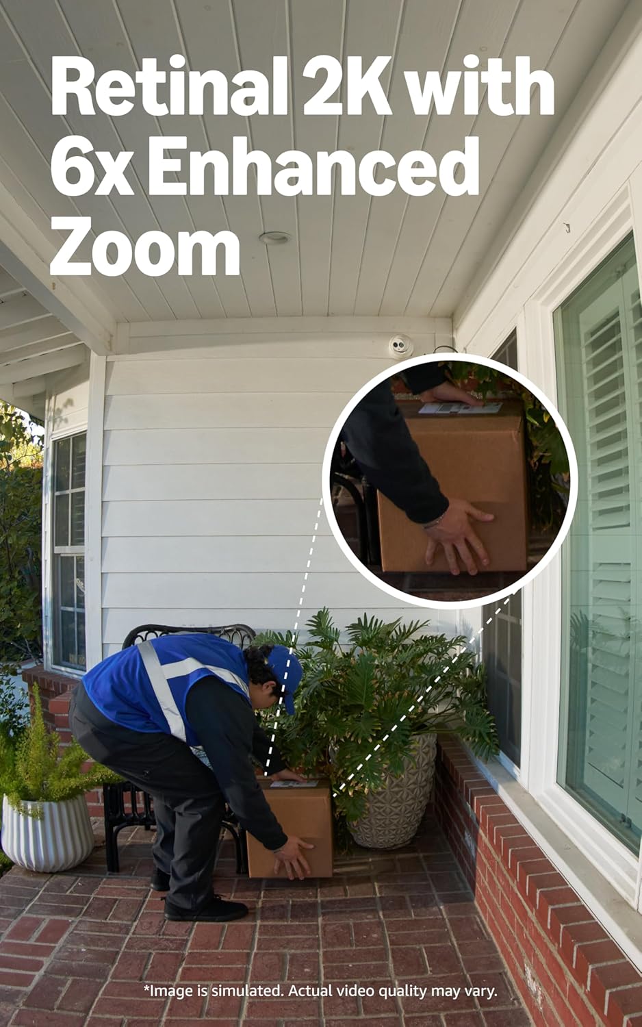 Ring Battery Doorbell Plus (newest model), Retinal 2K with wide-angle video, up to 6x Enhanced Zoom, Night Vision, and Quick Release Battery Pack, Nickel Silver