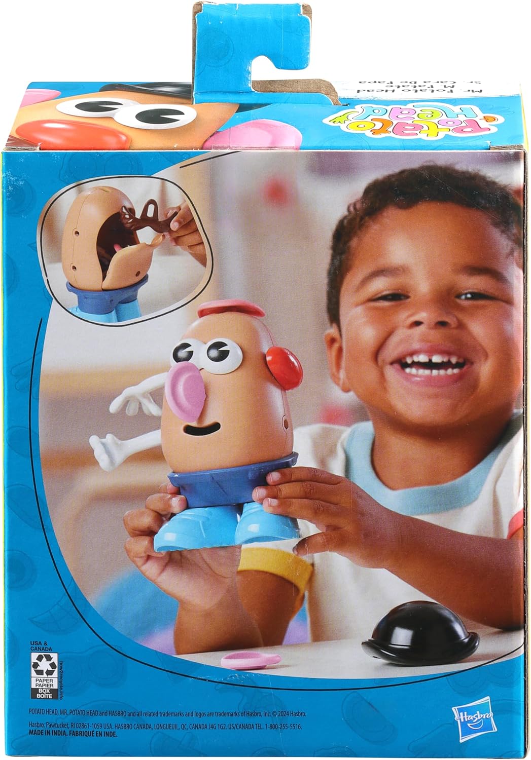 Potato Head Mr. Potato Head Set with 13 Parts and Pieces, Toddler and Preschool Toys for Boys and Girls, Ages 2+
