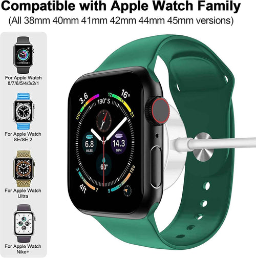 𝟐𝟎𝟐𝟔 𝐔𝐩𝐠𝐫𝐚𝐝𝐞𝐝 Magnetic Charging Cable for Apple Watch Charger,[USB C Port] Wireless Charging Cable Compatible with iWatch Series Ultra/10/9/8/7/6/SE/SE2/5/4/3/2[3.3FT]-White