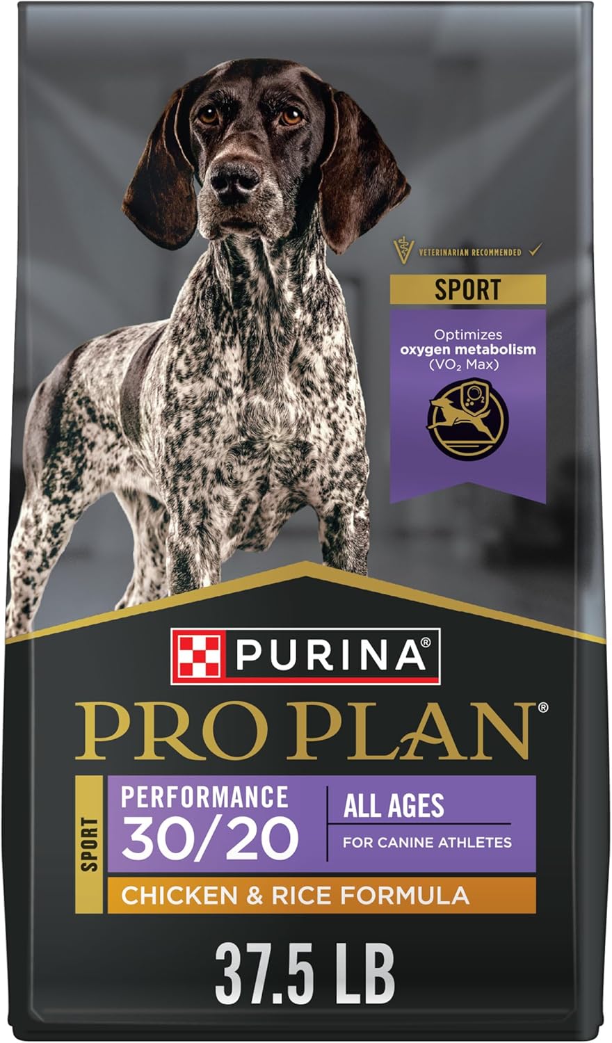 purina pro plan sport performance chicken and rice dog food 37.5 lb high protein formula