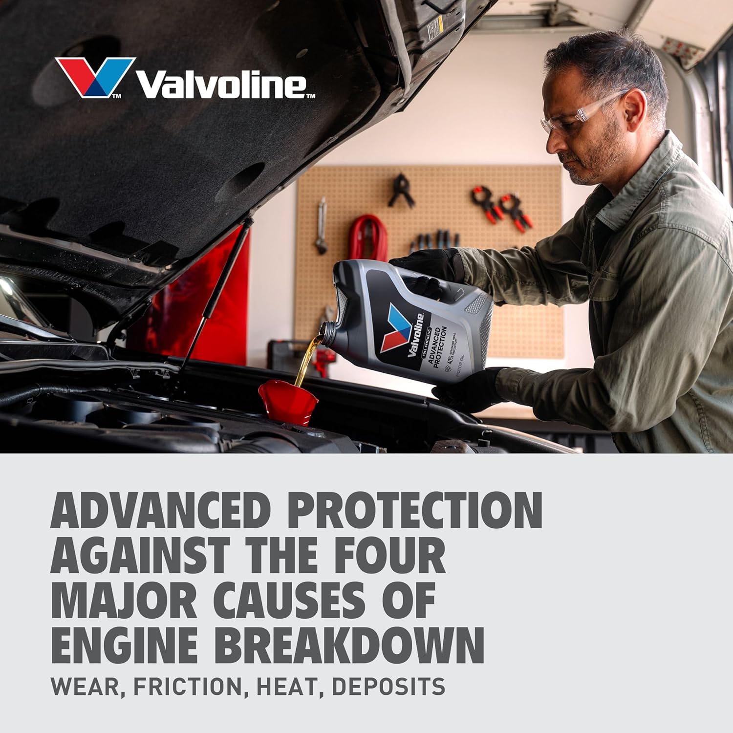 Valvoline Advanced Full Synthetic SAE 0W-20 Motor Oil 5 QT
