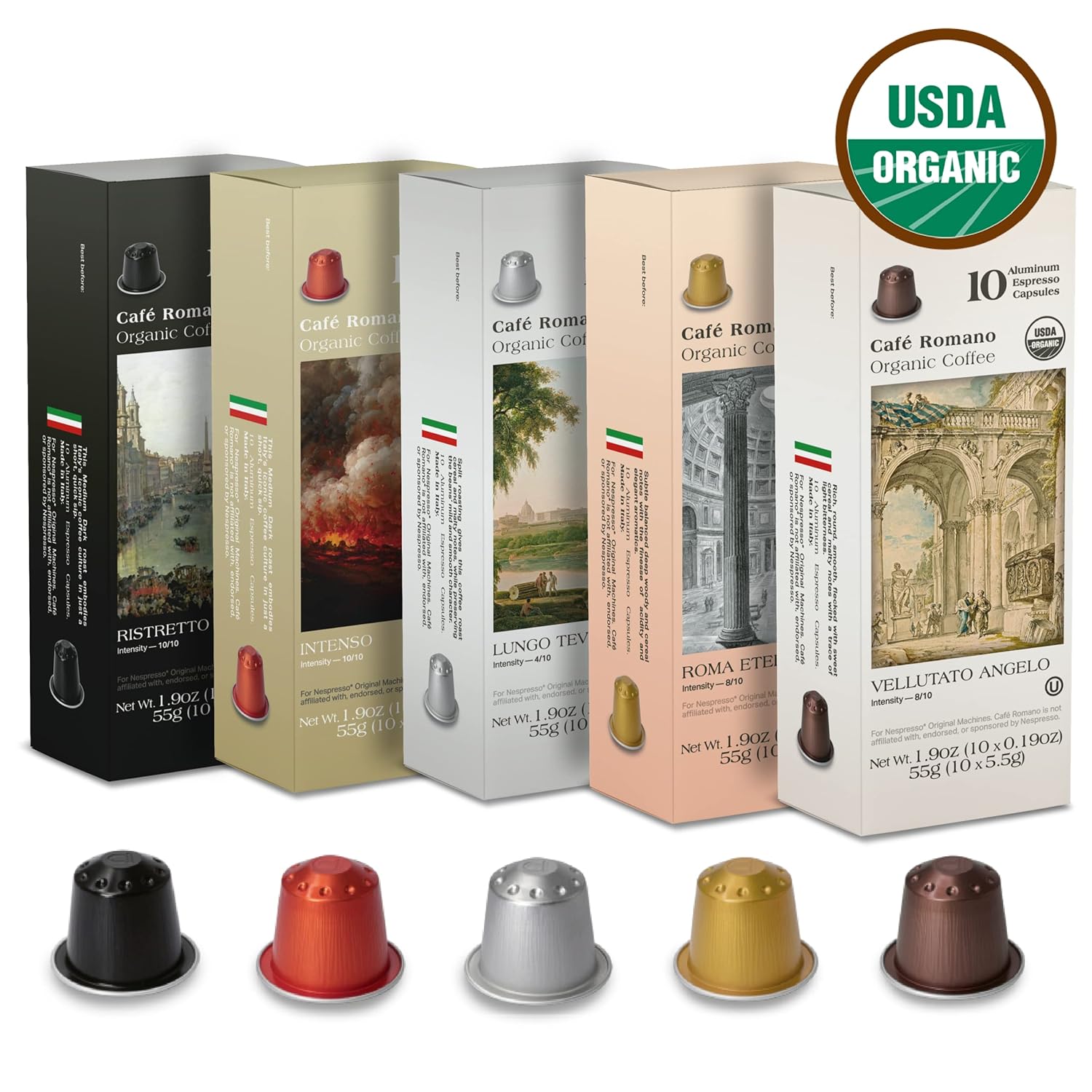 cafe-romano-coffee-aluminum-espresso-pods-nespresso-original-machine-100-pack-italian-espresso