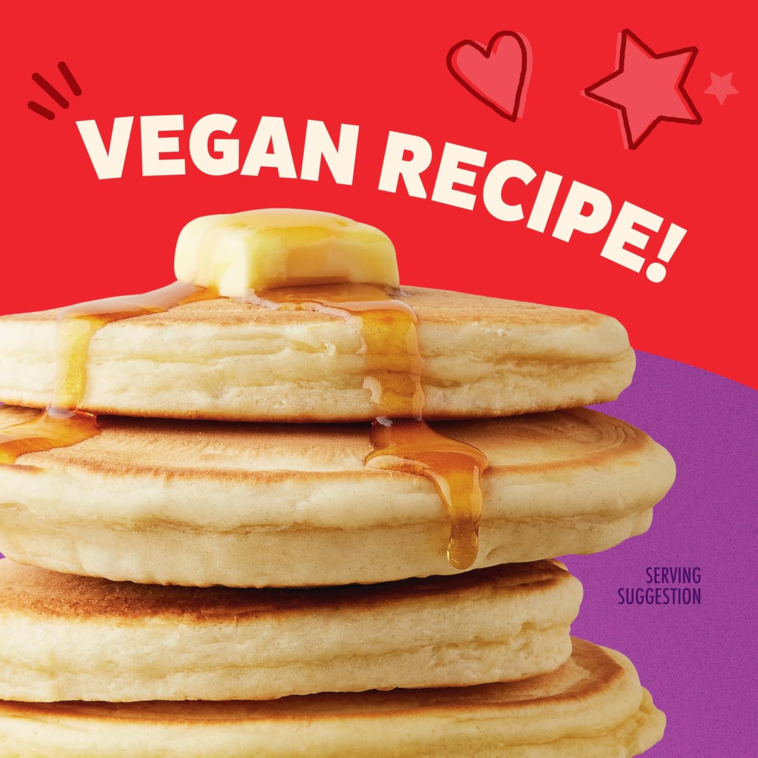 Annie's Organic Classic Pancake and Waffle Mix, Kids Breakfast, Vegan, 26 oz