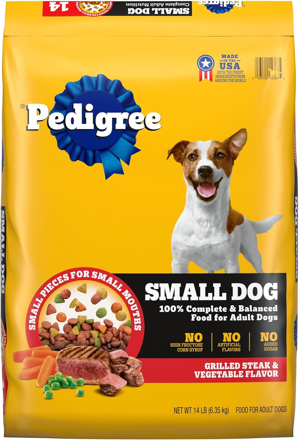 pedigree-complete-nutrition-adult-small-dog-grilled-steak-vegetable-flavor-14-lb-bag