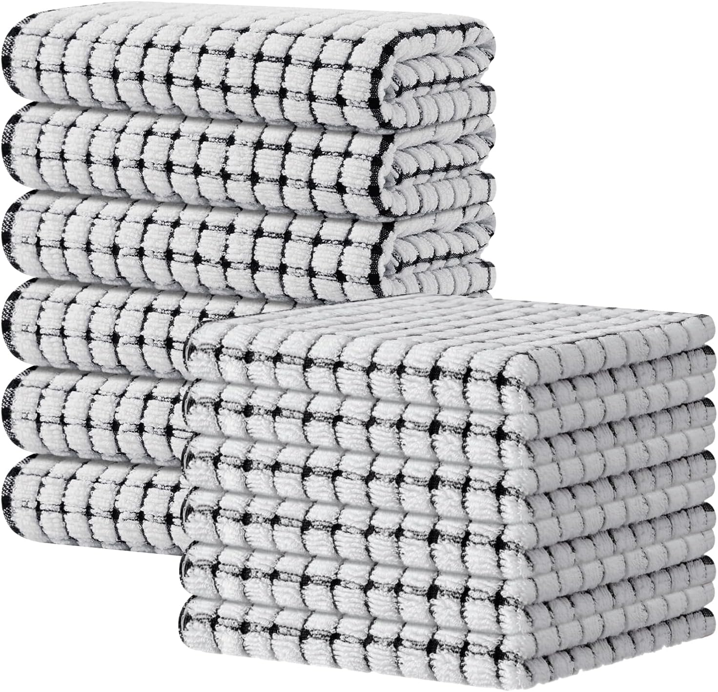 kitinjoy-cotton-8-pack-terry-kitchen-dish-cloths-absorbent-dish-rags-quick-drying