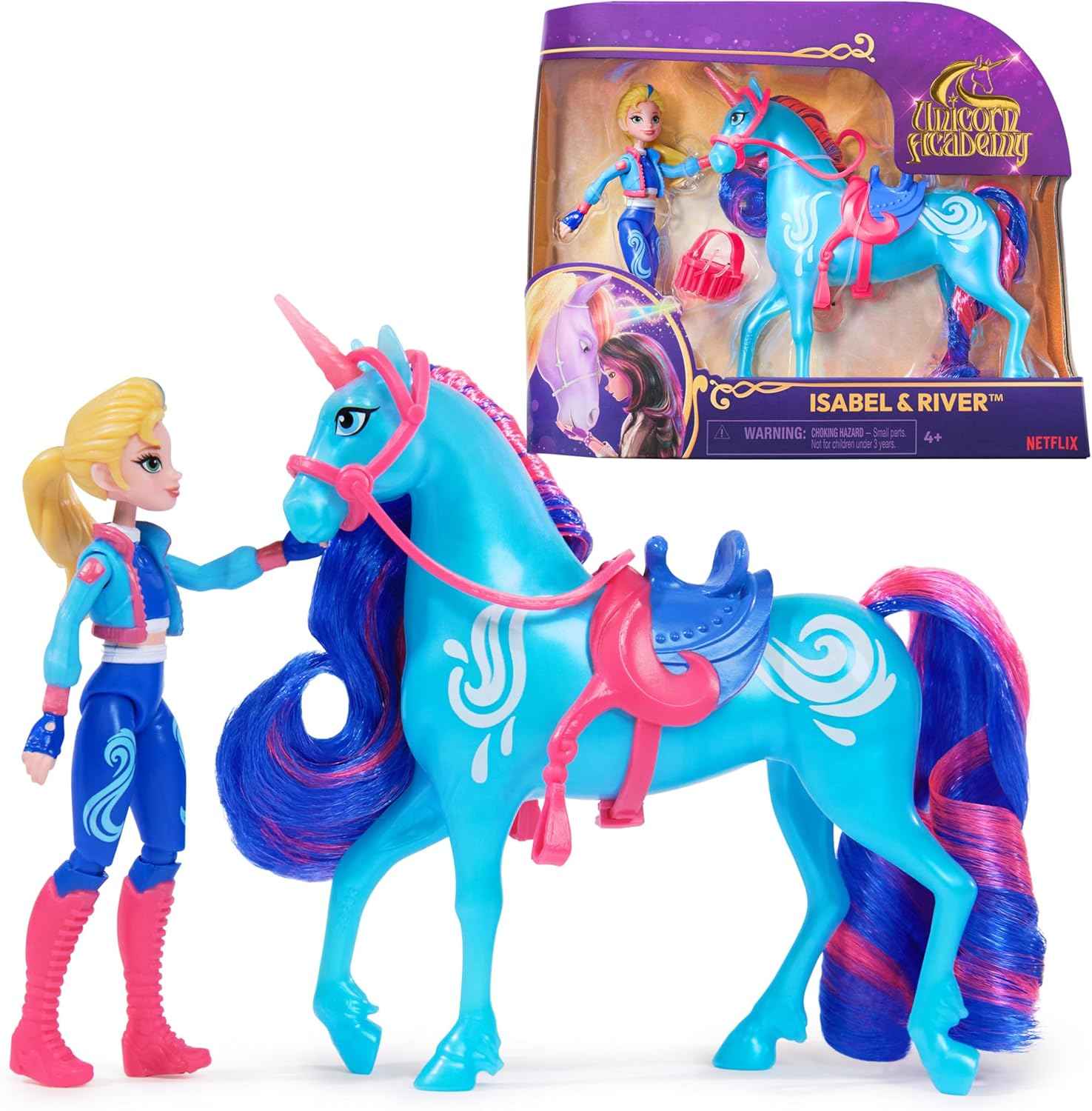 Unicorn Academy, Sophia & Wildstar with 2 Accessories & Hair Tool, Dolls & Unicorn Toys for Girls Ages 4 and up
