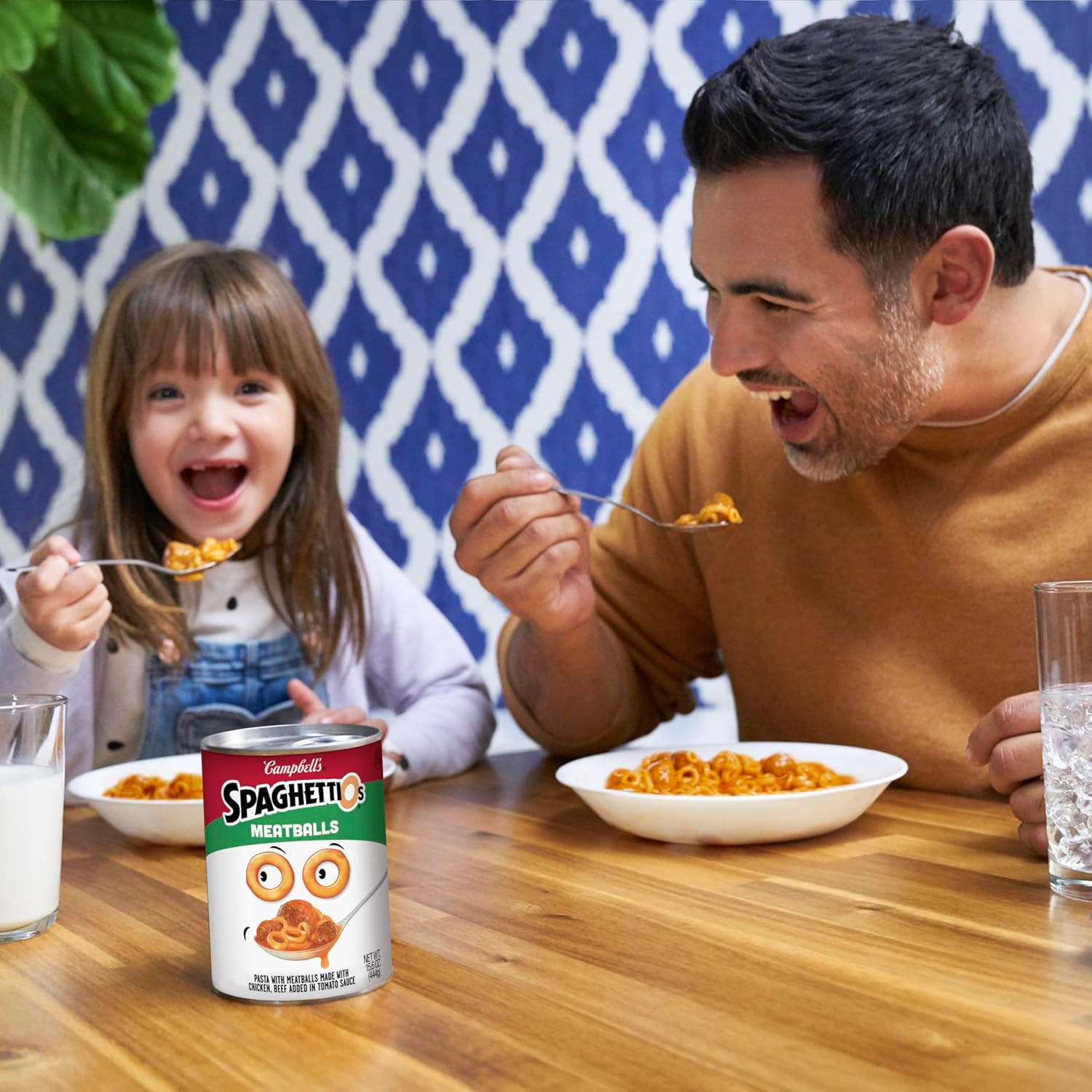 SpaghettiOs Canned Pasta with Meatballs, 12 Pack, 15.6 oz Can, No Artificial Colors, No MSG