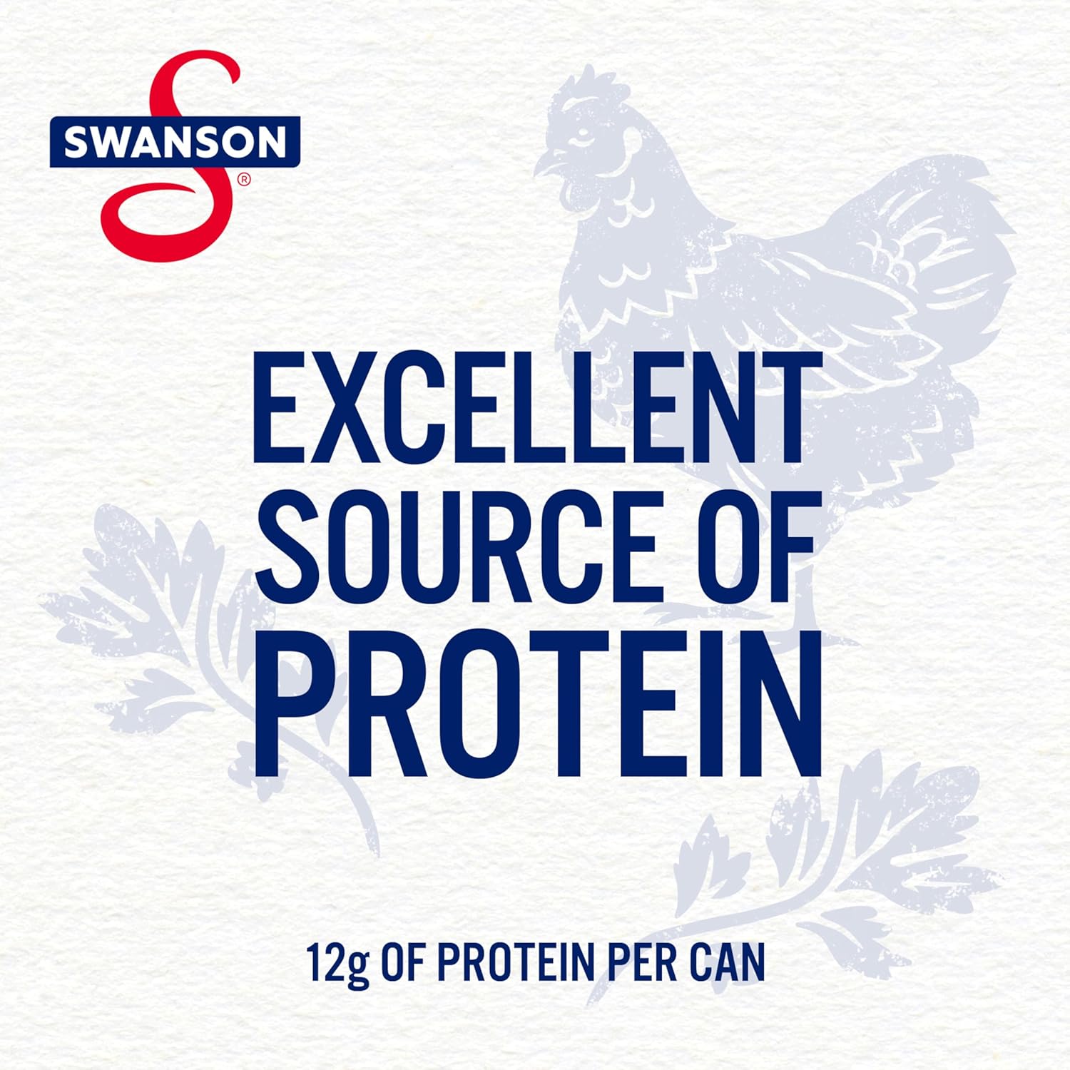 swanson white premium chunk chicken breast in water, 4.5 oz, pack of 4, no antibiotics, gluten-free