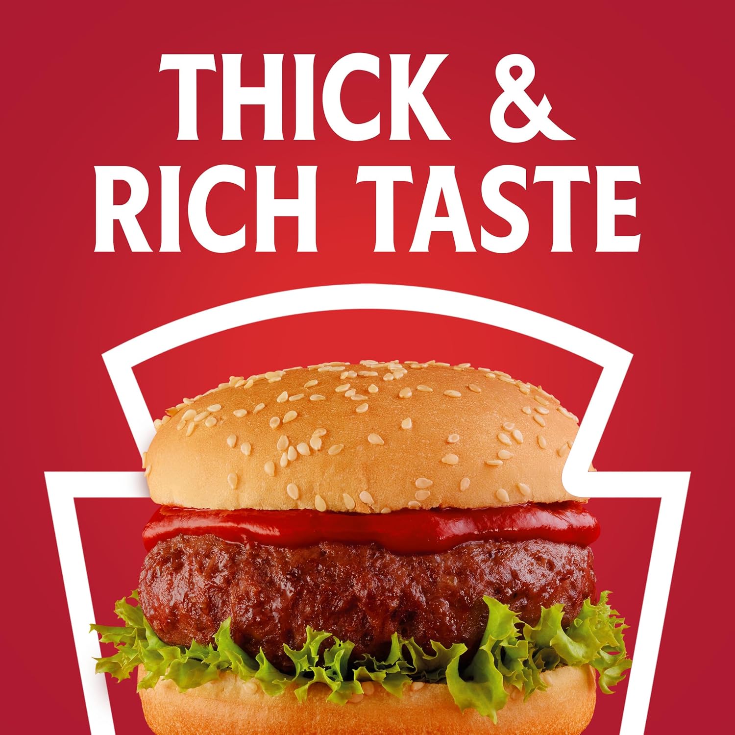 Heinz 32 oz Tomato Ketchup bottle, gluten-free, thick and rich, America's Favorite, squeezable