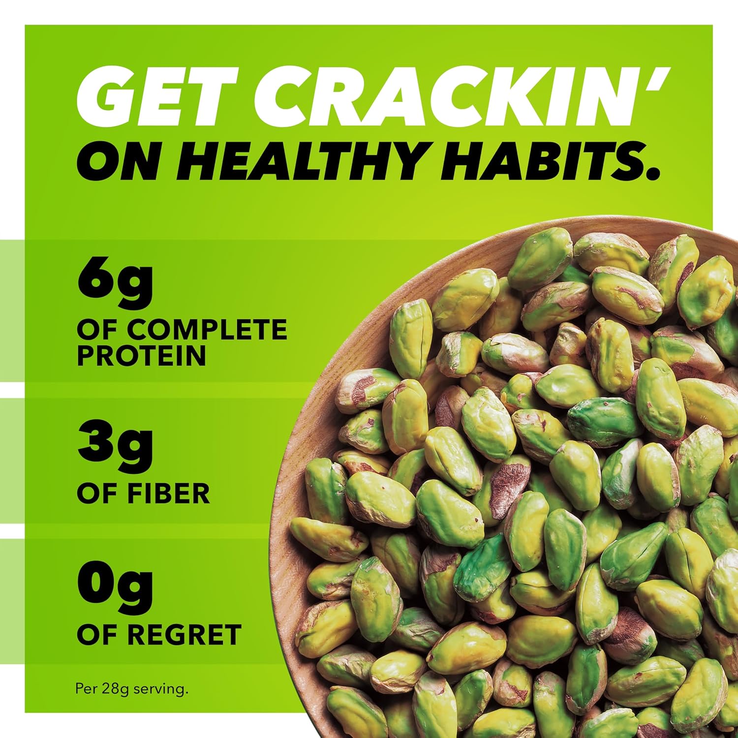 wonderful pistachios no shells roasted & salted nuts 0.75 ounce bag pack of 14 protein snacks