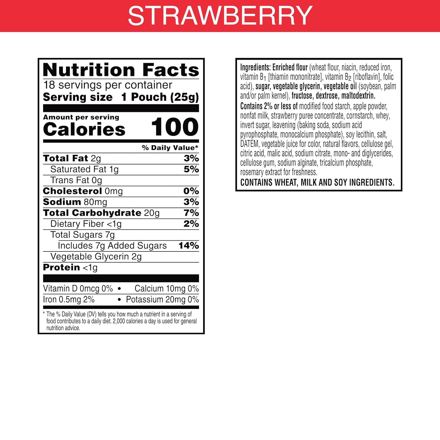 Special K Strawberry Pastry Crisps, 100 Calories, Value Size, 15.84oz Box (36 Crisps)