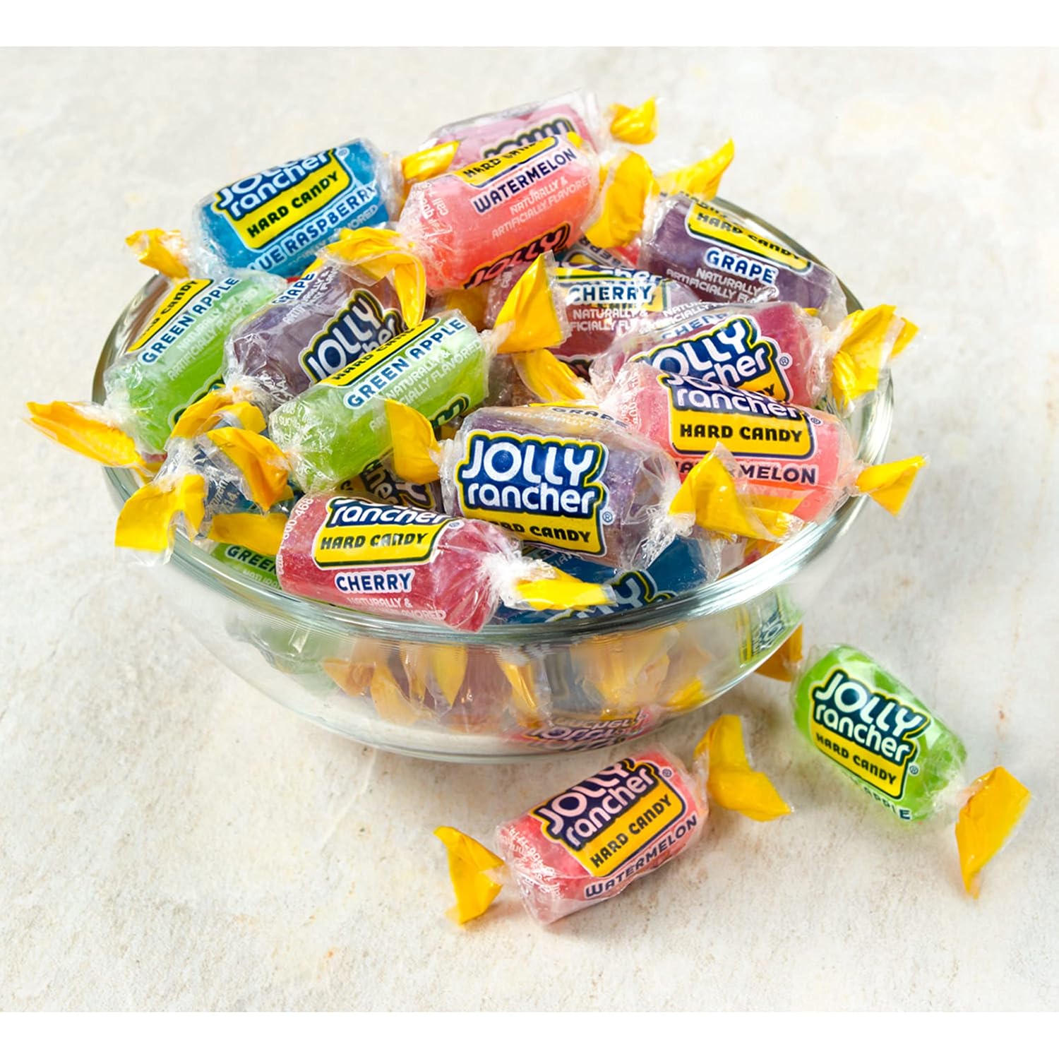 jolly rancher assorted fruit flavored hard candy bulk bag 5lb for parties and gifts