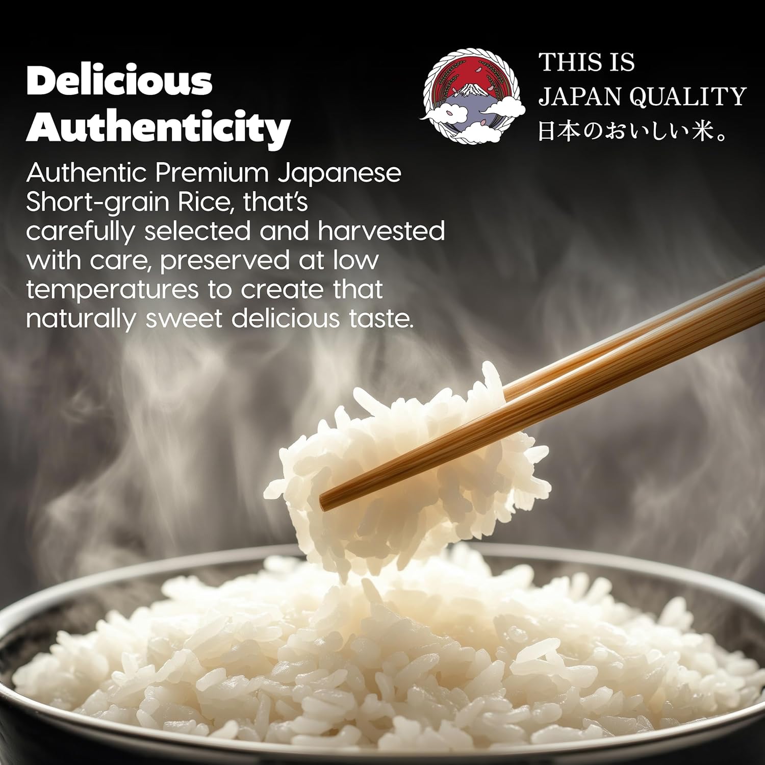 iris usa microwave sushi sticky rice, 10 pack, non-gmo gluten free vegan, grown polished and packed in japan
