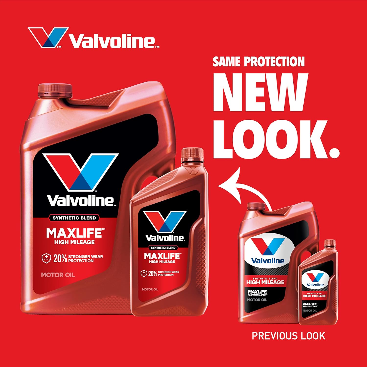 Valvoline MaxLife High Mileage 5W-30 Synthetic Blend Motor Oil 5 Quart