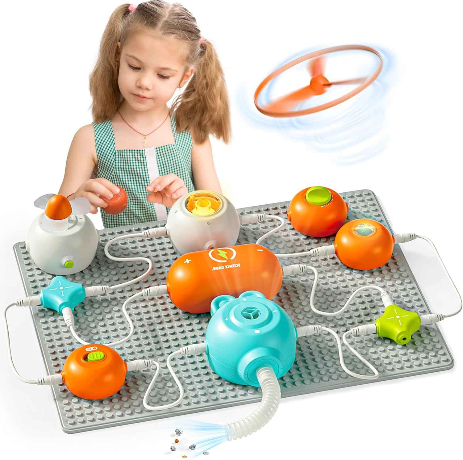 Science Kits for Kids - STEM Kits for Kids, Electronics Exploration Kit, Over 420 Projects, 35 Circuit Parts, STEM Educational Toy Gifts for Kid Boys Girls Ages 3 4 5 6 7 8 9 10 11 12