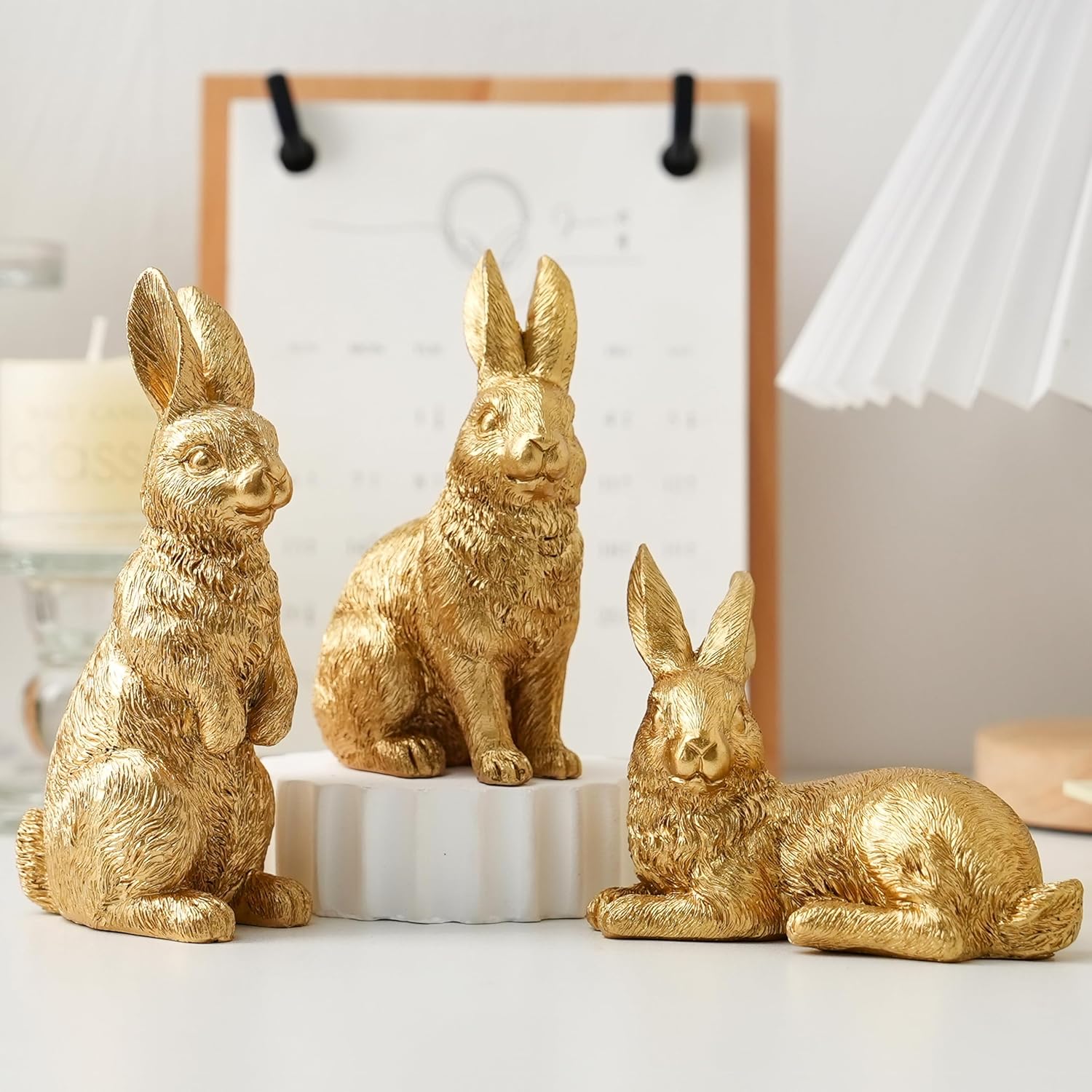 resin-gold-bunny-decor-rabbit-figurines-small-easter-bunny-set-of-3-antique-gold-collection