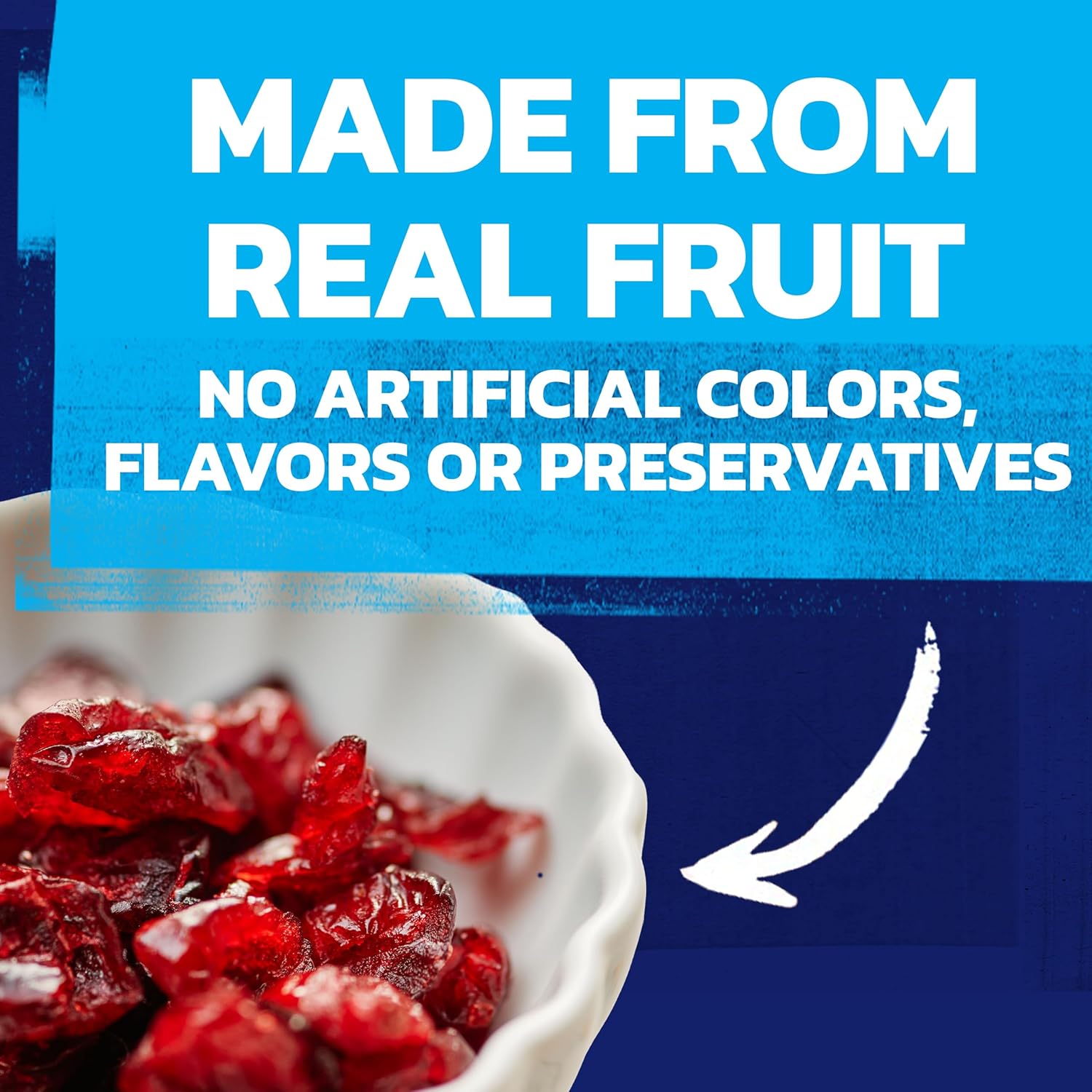 Ocean Spray Craisins 50% Less Sugar Dried Cranberries, 20 Oz Resealable Value Pack Pouch